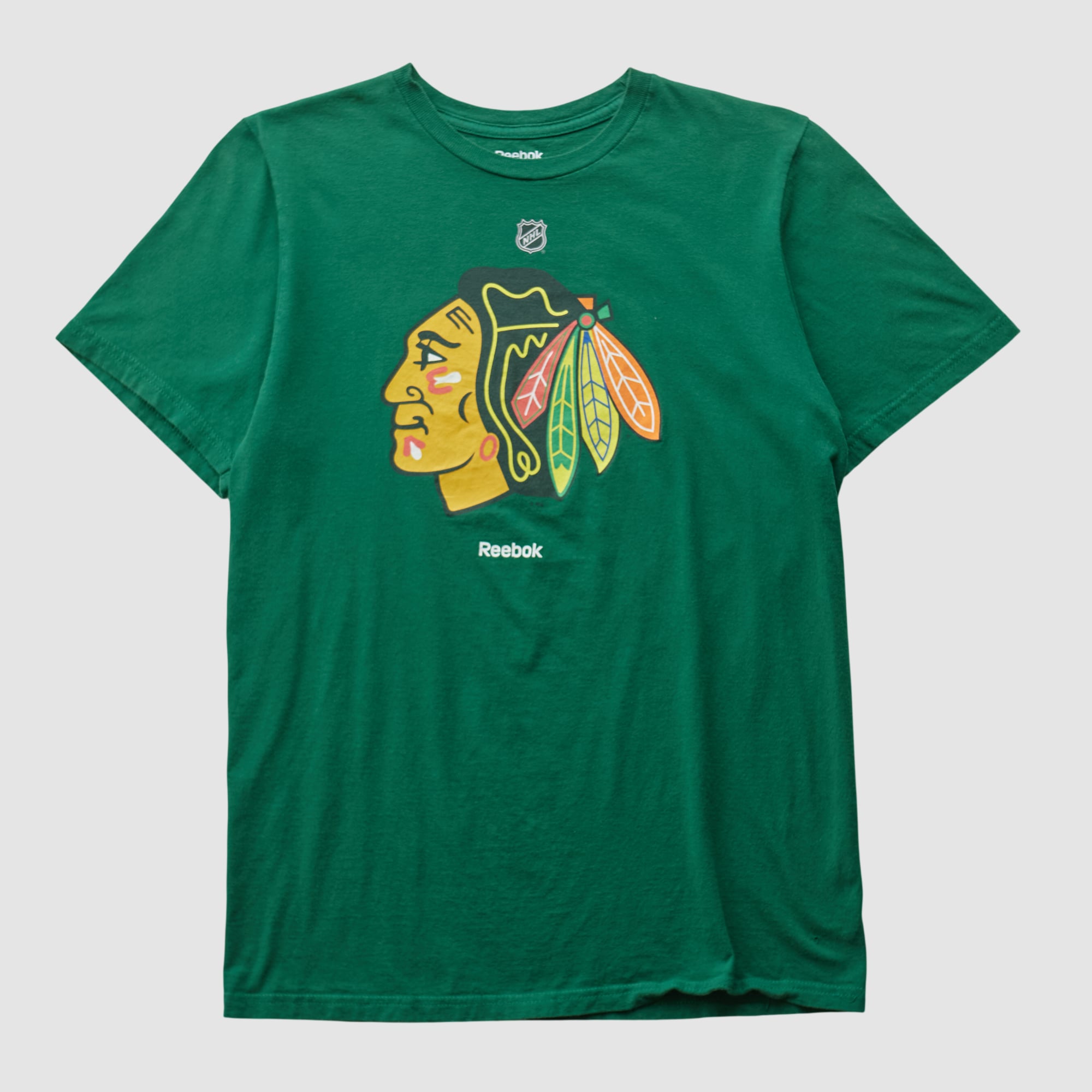 Chicago Blackhawks Reebok 2010s T-shirt - Green - S