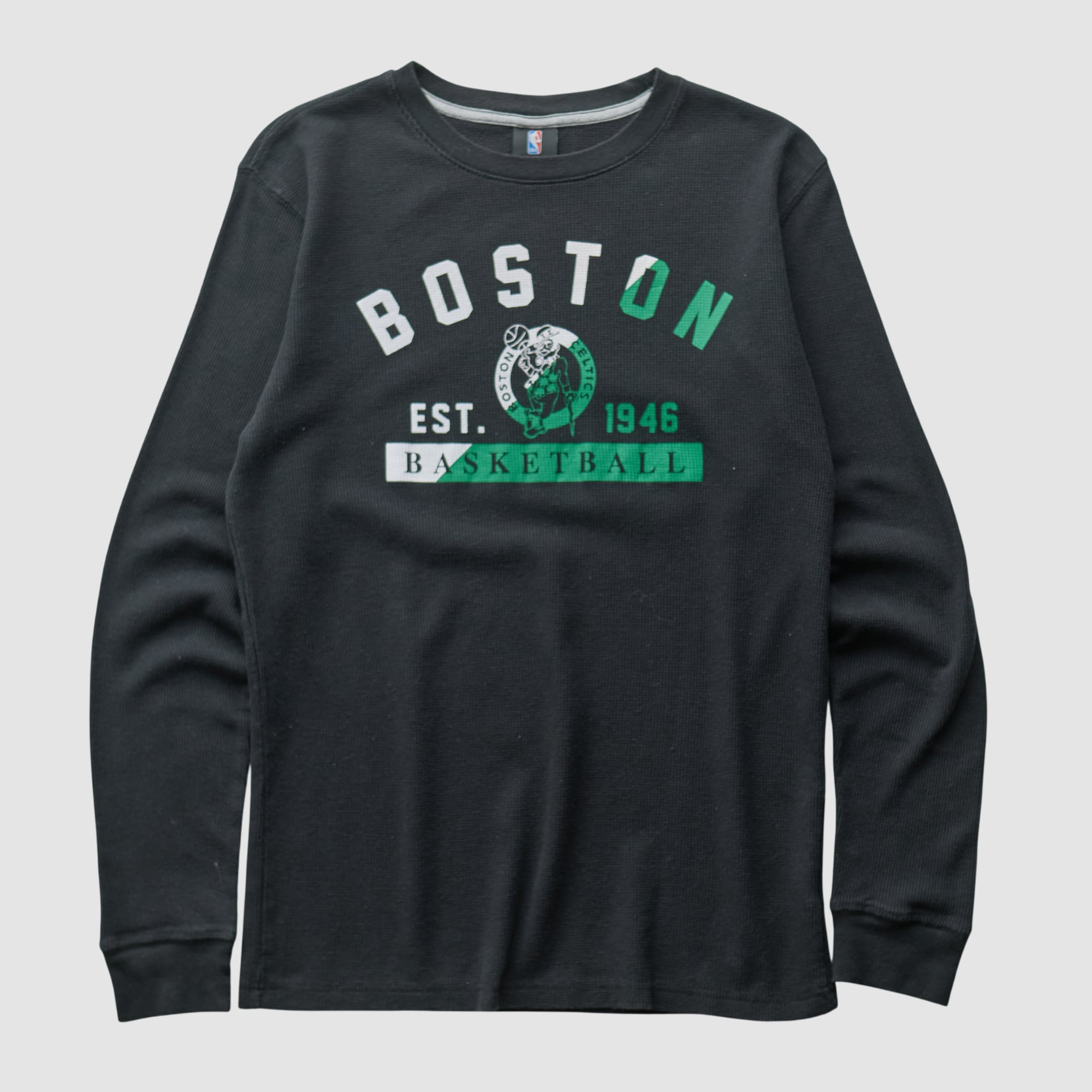 Boston Celtics NBA 2010s Long Sleeve T-shirt - Black - M