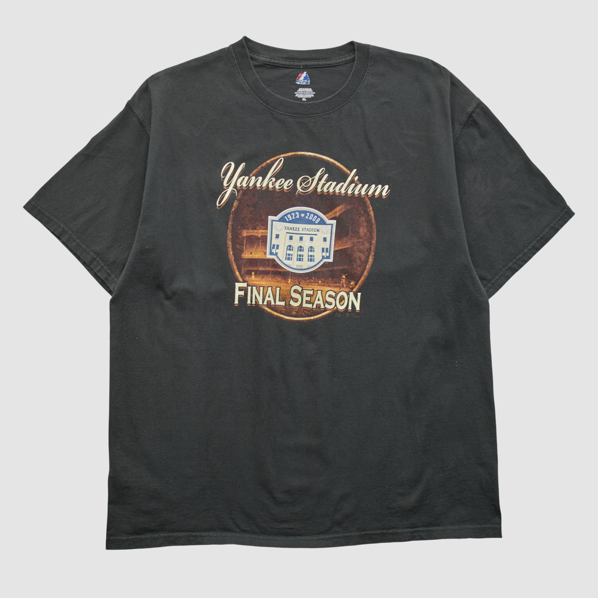 New York Yankees Majestic 2008 T-shirt - Black - L