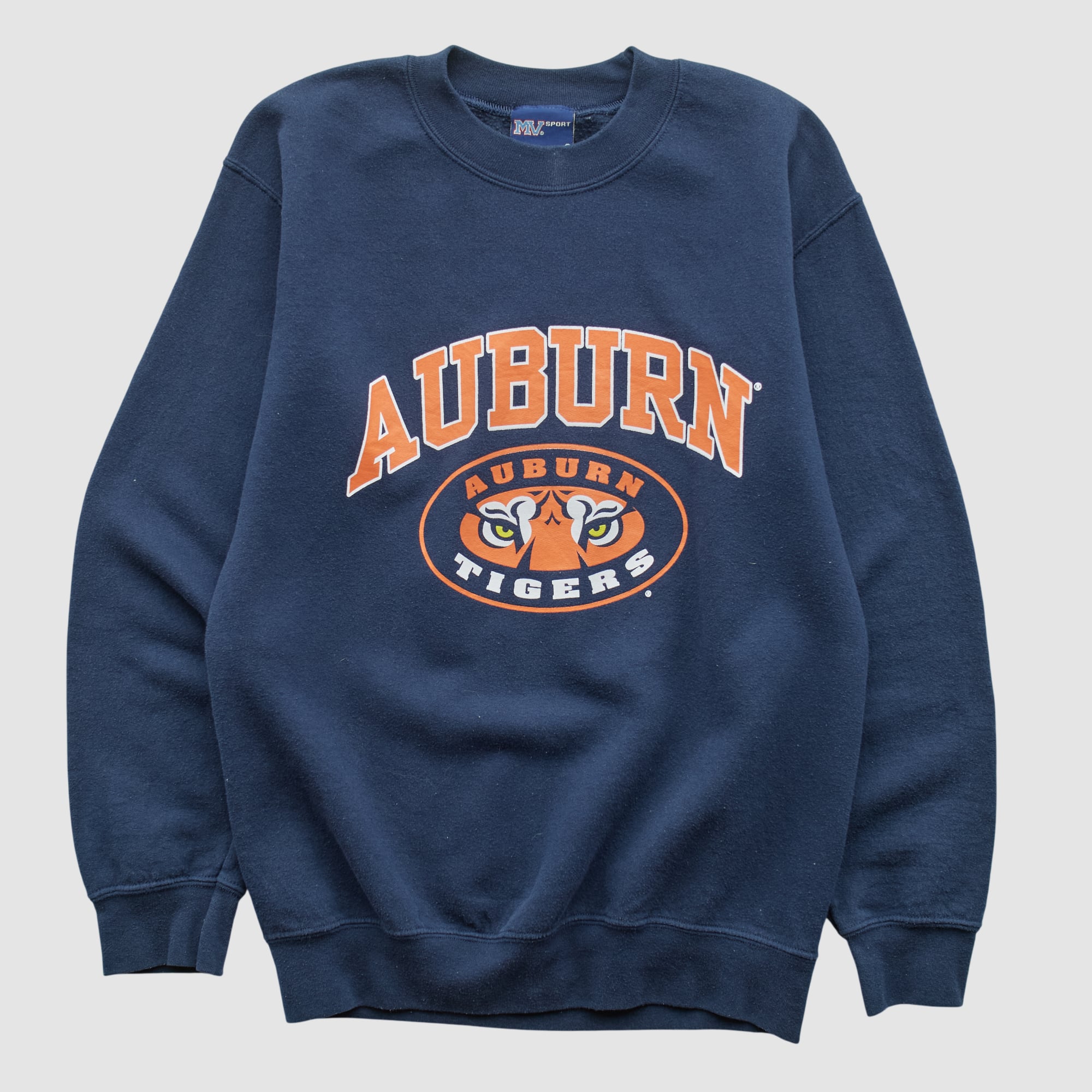 Auburn Tigers MV Sport 2000s Pullover Sweatshirt - Navy - XS