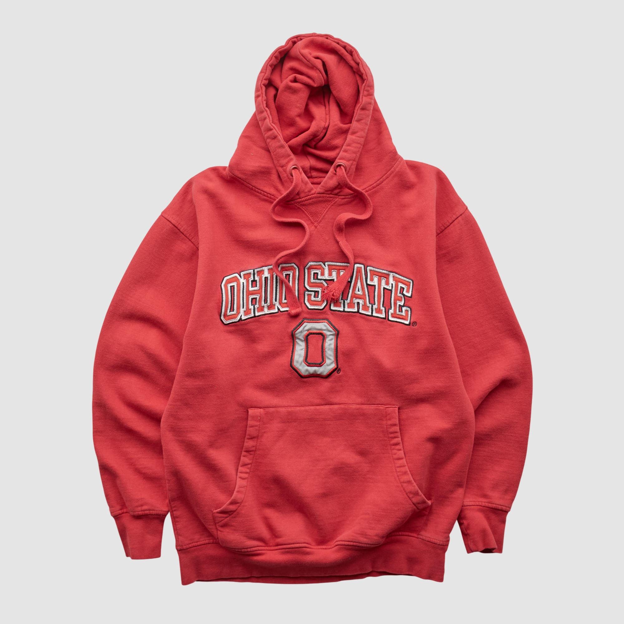 Ohio State Buckeyes Padre 2010s Hooded Pullover Sweatshirt - Red - S