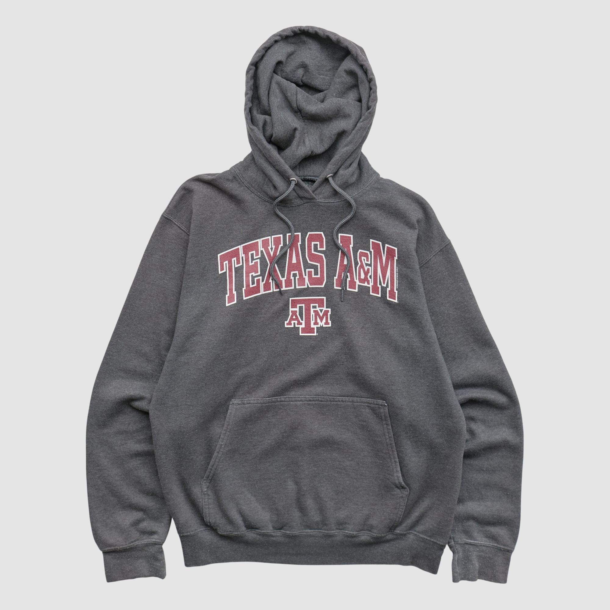Texas A&M Aggies 2010s Hooded Pullover Sweatshirt - Dark Heather Gray - S