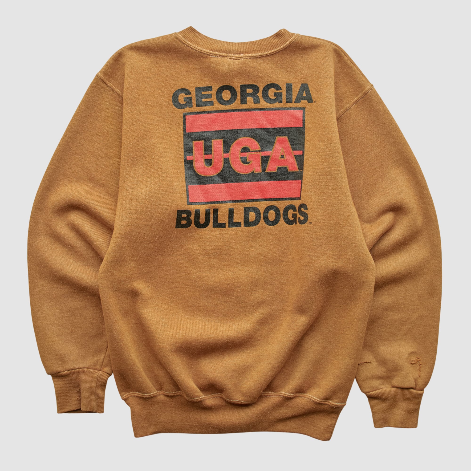 Georgia Bulldogs Champion 90s Pullover Sweatshirt - Clay - XXS