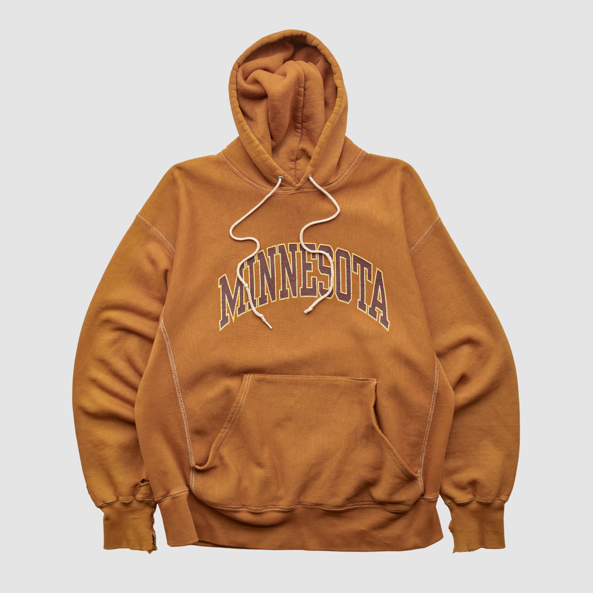 Minnesota Golden Gophers Jansport 2000s Hooded Pullover Sweatshirt - Clay - M