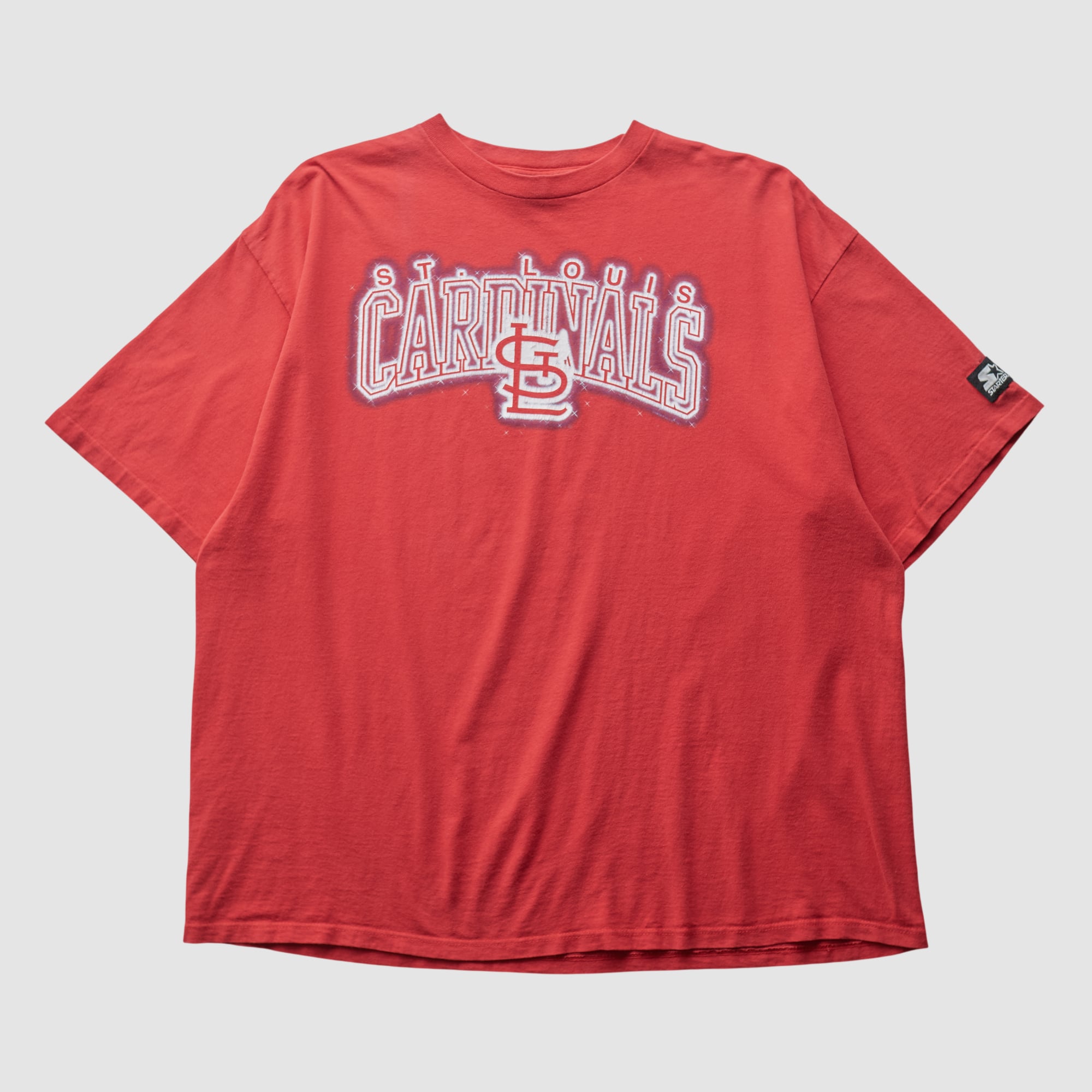 St. Louis Cardinals Starter 90s T-shirt - Red - 2XL