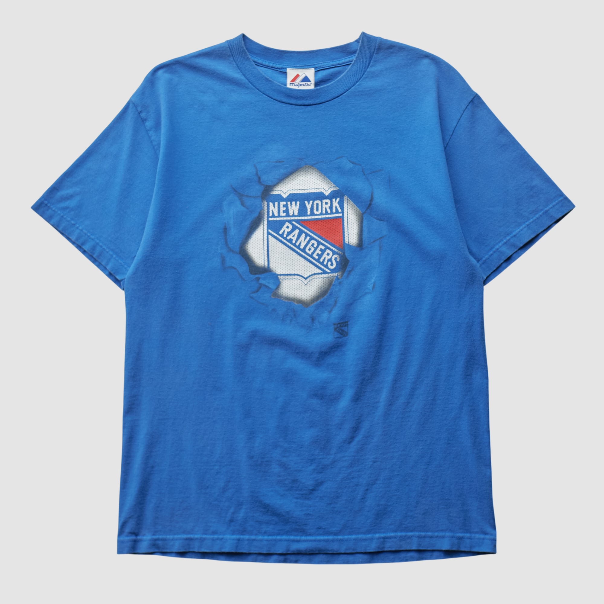 New York Rangers Majestic 2010s T-shirt - Blue - M