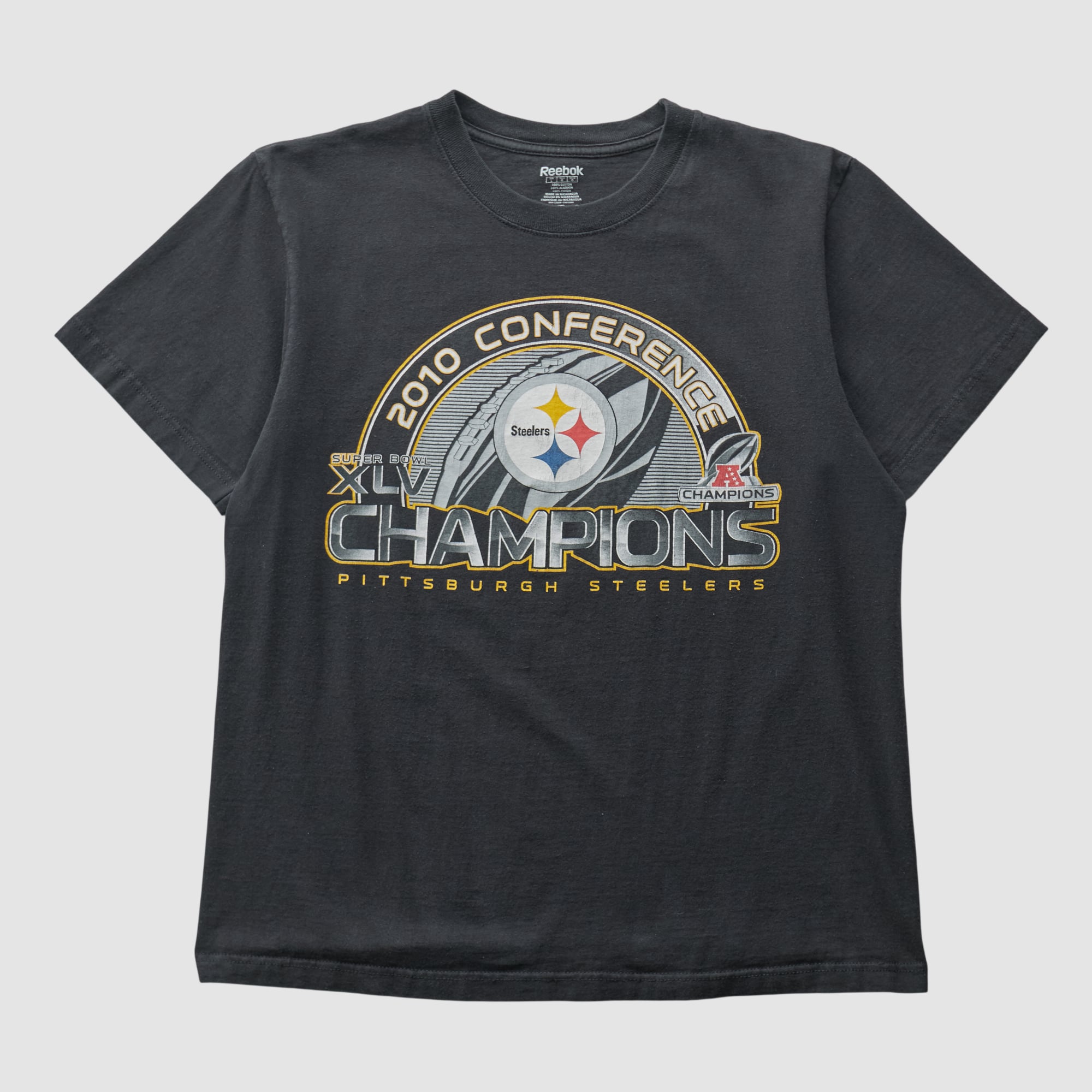 Pittsburgh Steelers Reebok 2010 T-shirt - Black - M