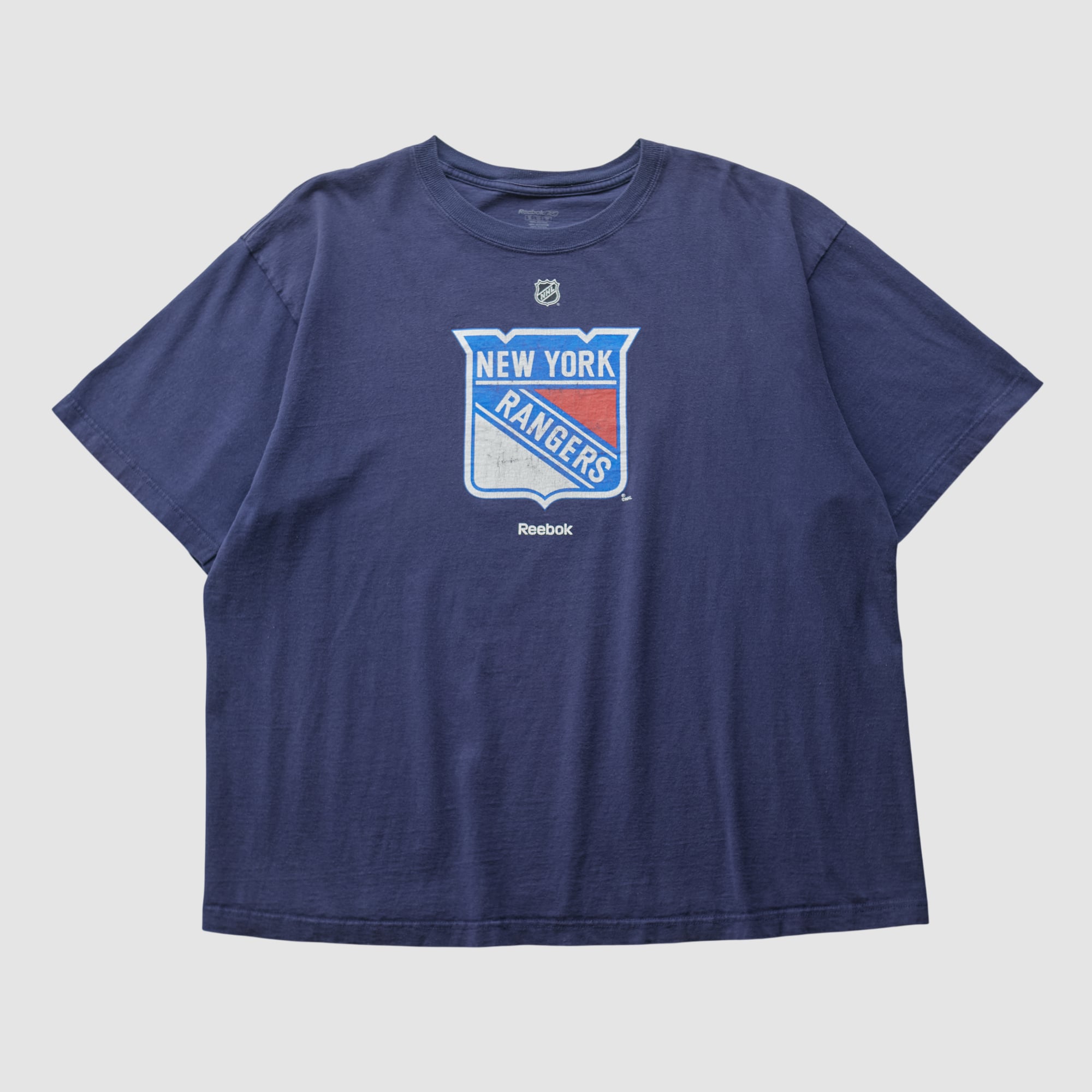 New York Rangers Reebok 2010s T-shirt - Navy - 2XL