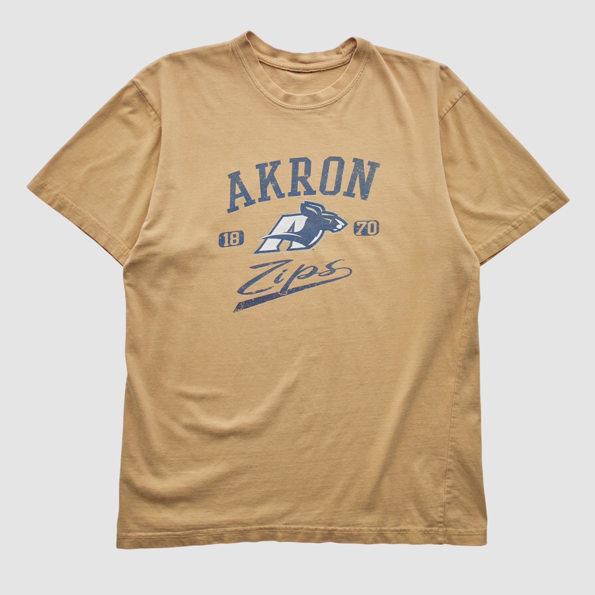 Akron Zips 2000s T-shirt - Tan - M