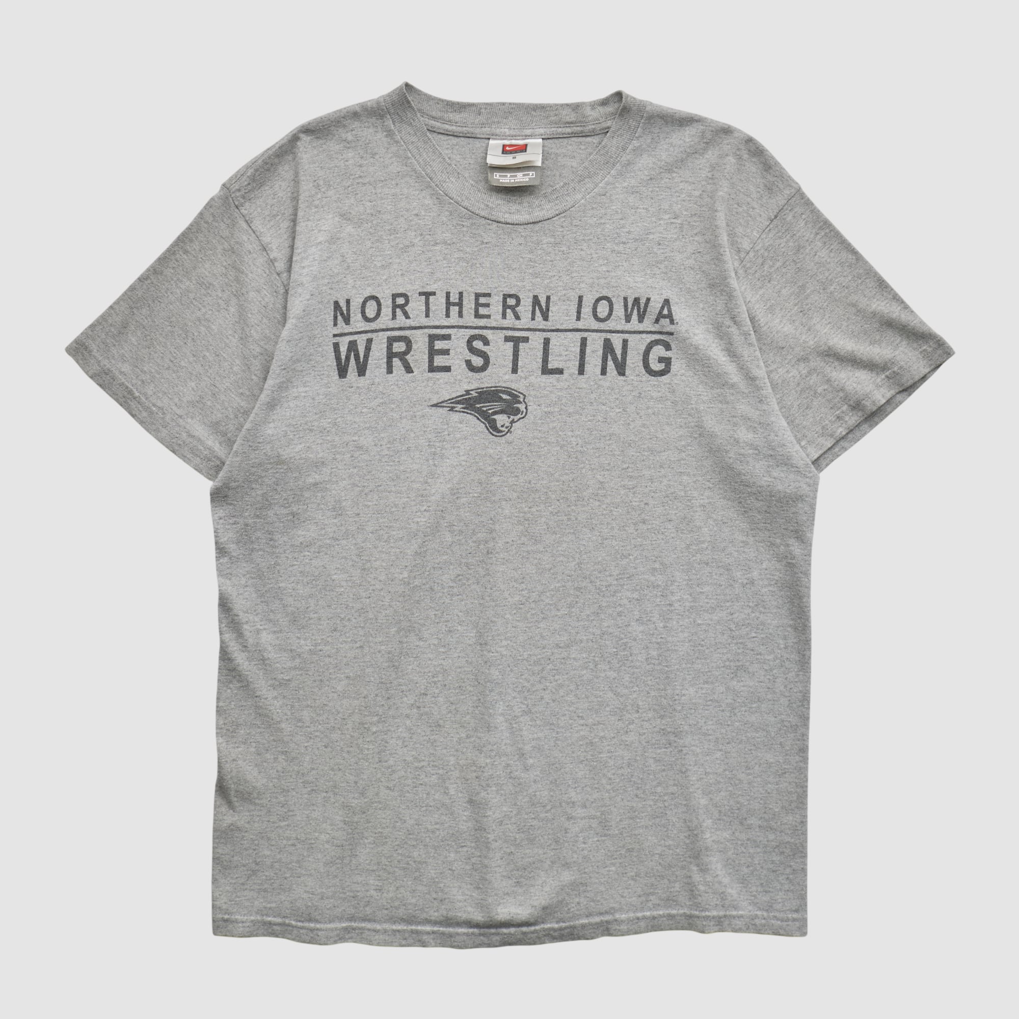 Northern Iowa Panthers Nike 2000s T-shirt - Heather Gray - S