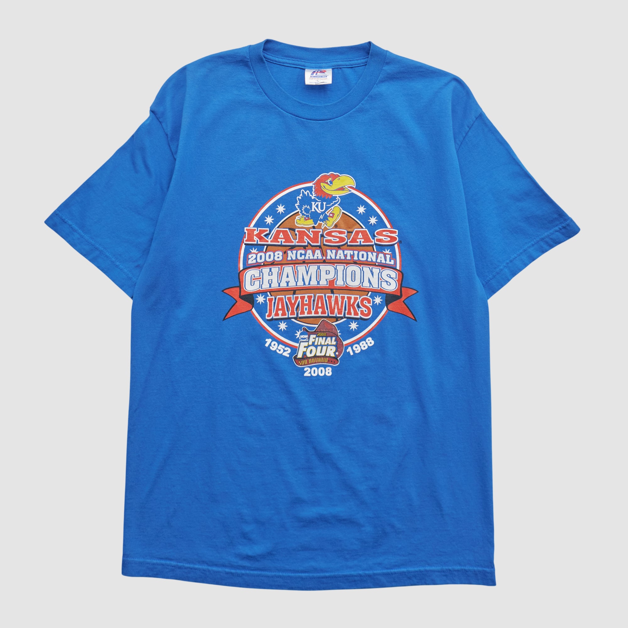 Kansas Jayhawks Tri-Lake 2008 T-shirt - Blue - M