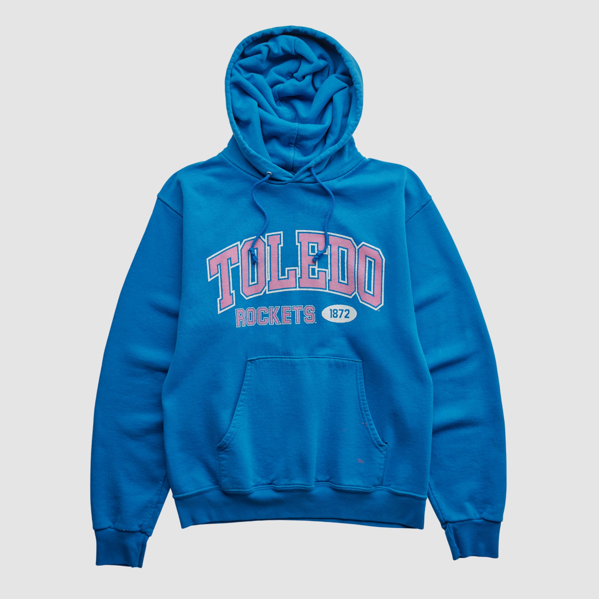 Toledo Rockets Champion 2010s Hooded Pullover Sweatshirt - Blue - XS