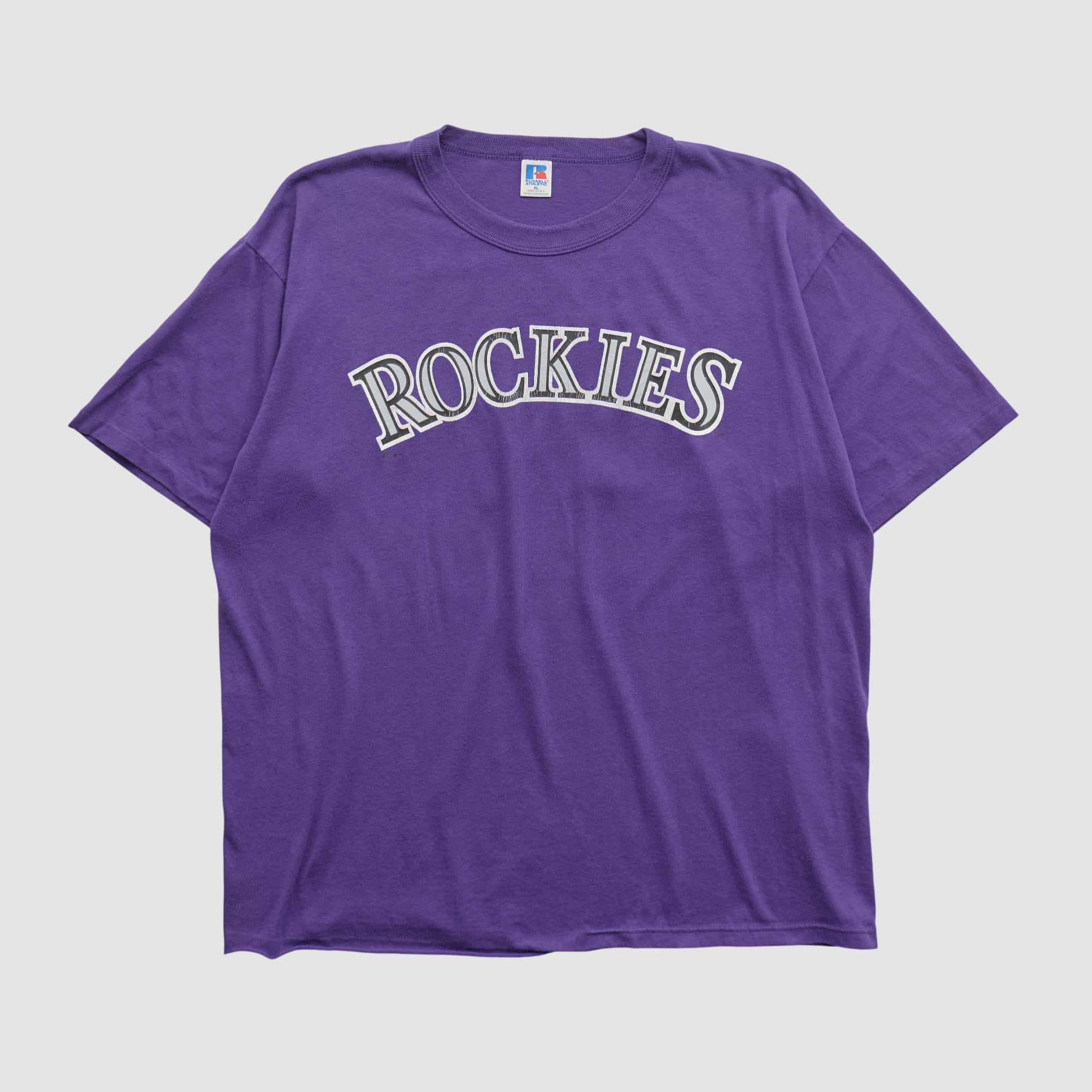 Colorado Rockies Russell 2000s T-shirt - Purple - M