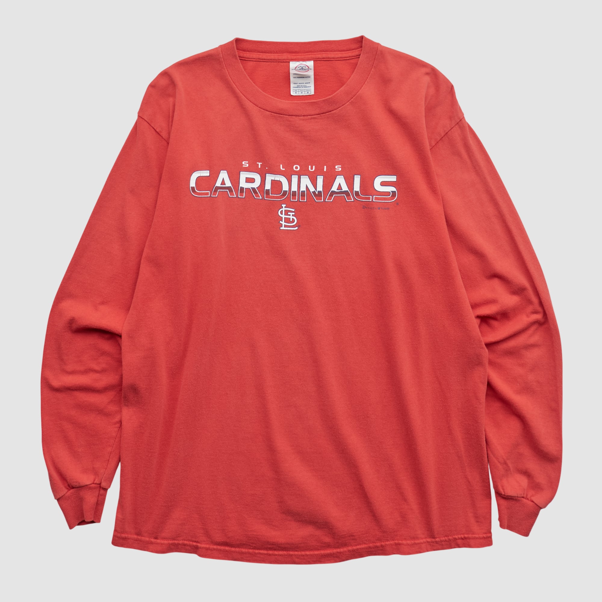 St. Louis Cardinals Delta 2000s Long Sleeve T-shirt - Red - S