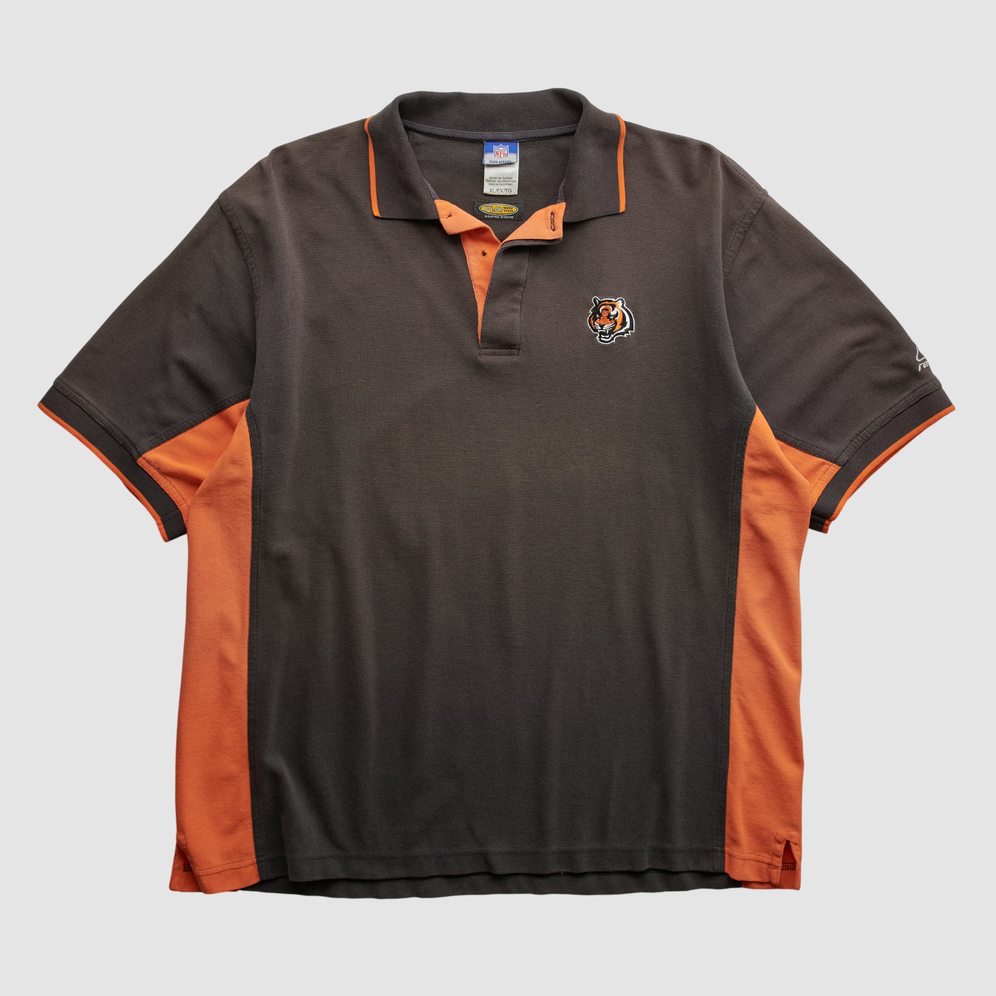 Cincinnati Bengals Reebok 2000s Polo - Brown - L