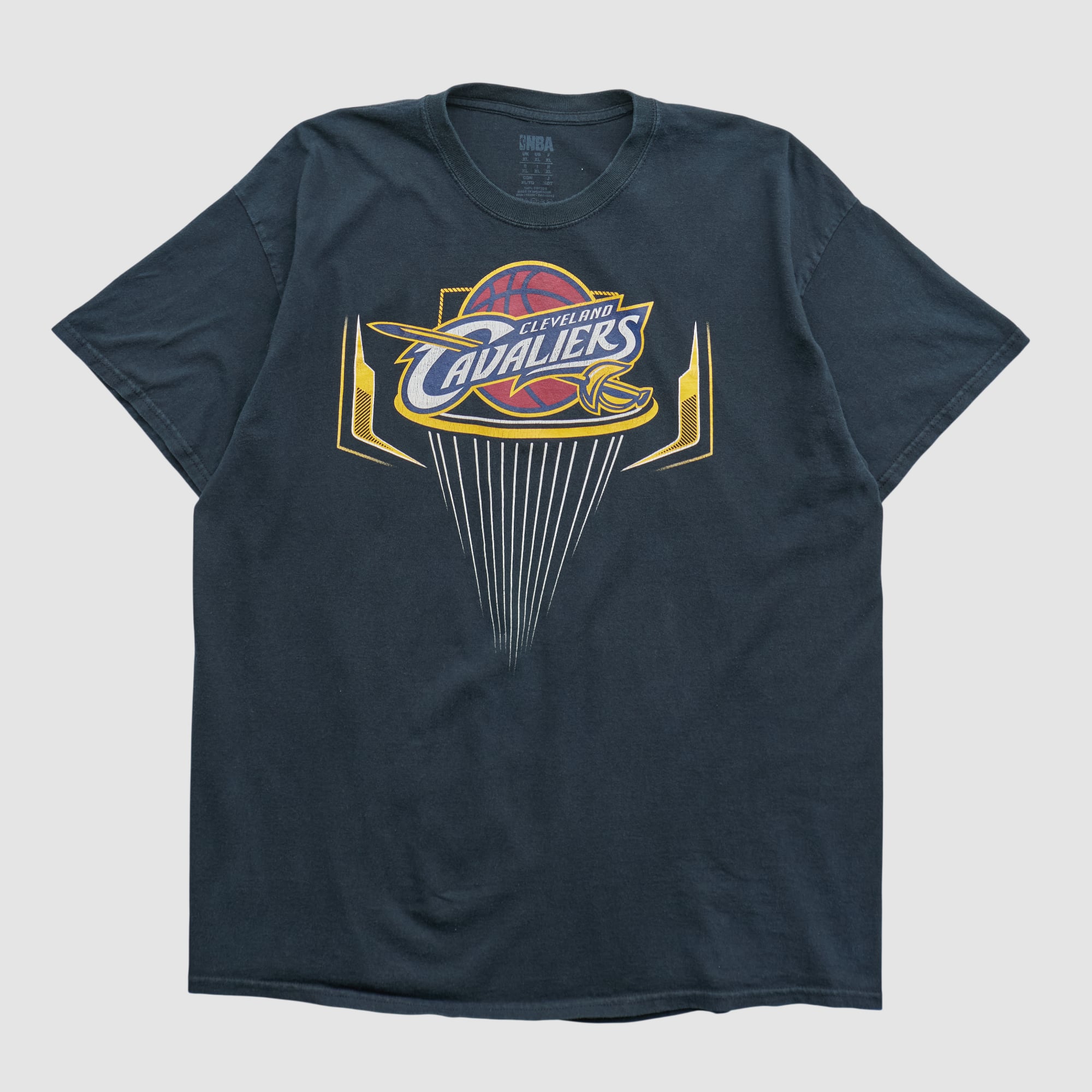 Cleveland Cavaliers NBA 2010s T-shirt - Black - L