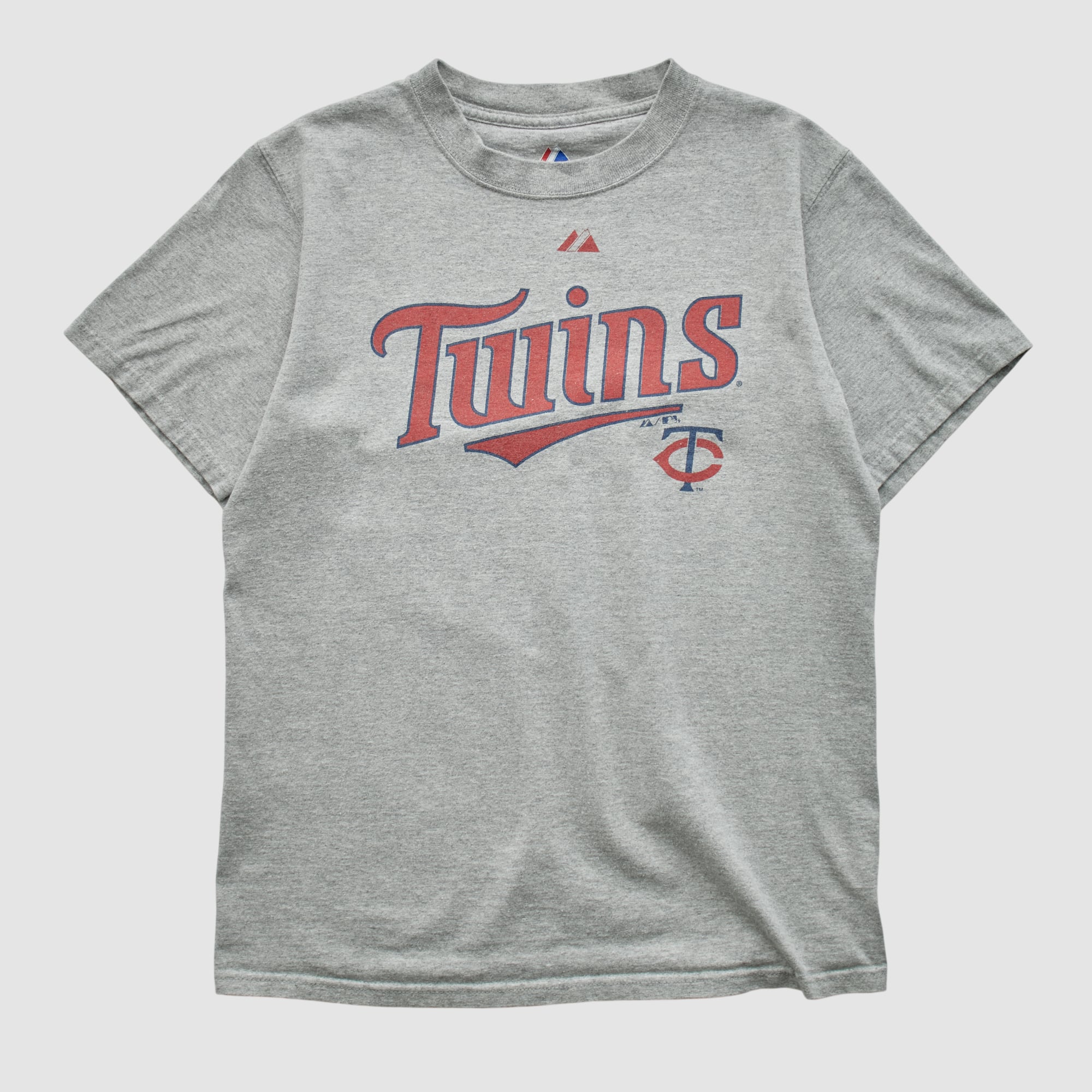 Minnesota Twins Majestic 2009 T-shirt - Heather Gray - S