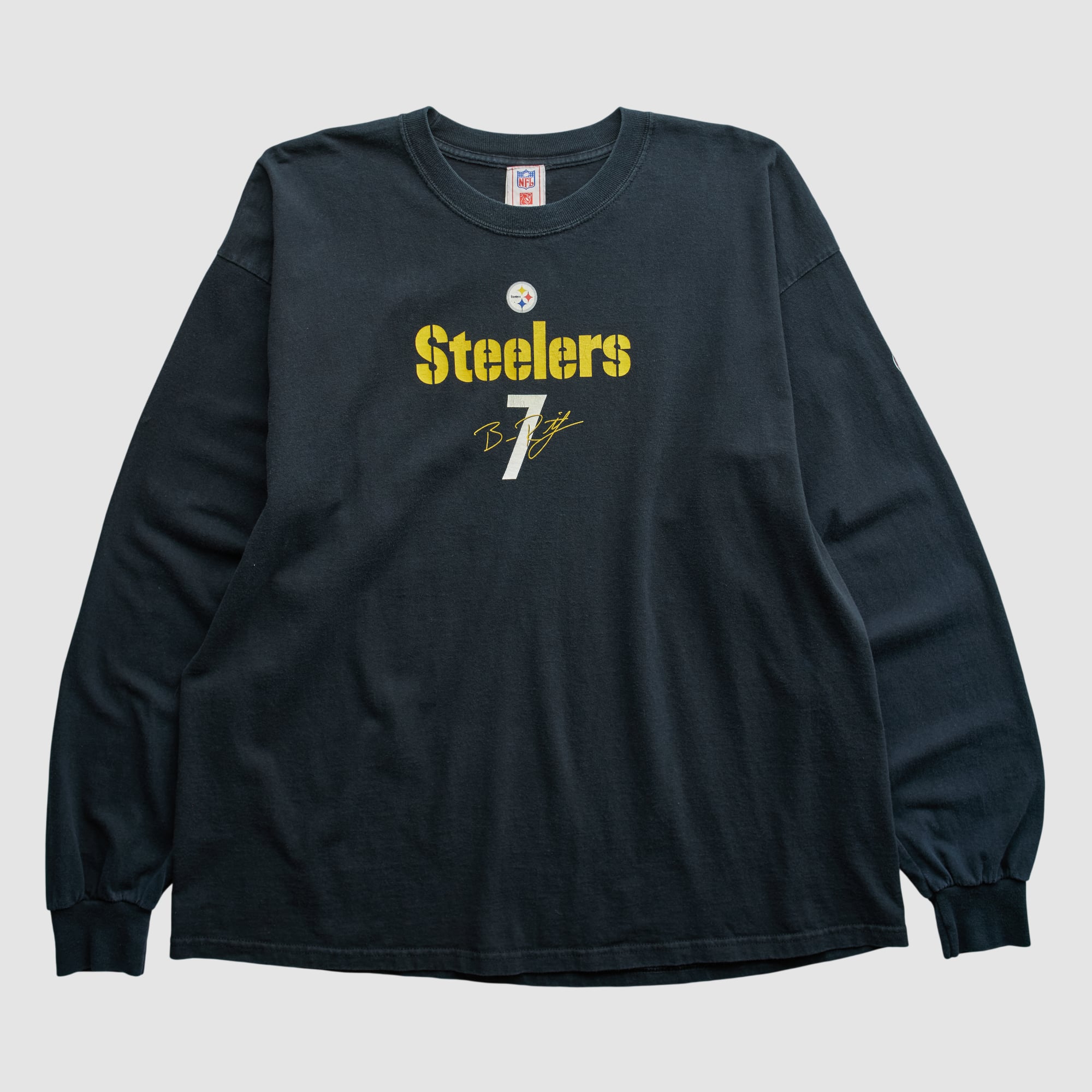 Pittsburgh Steelers NFL 2000s Long Sleeve T-shirt - Black - 2XL