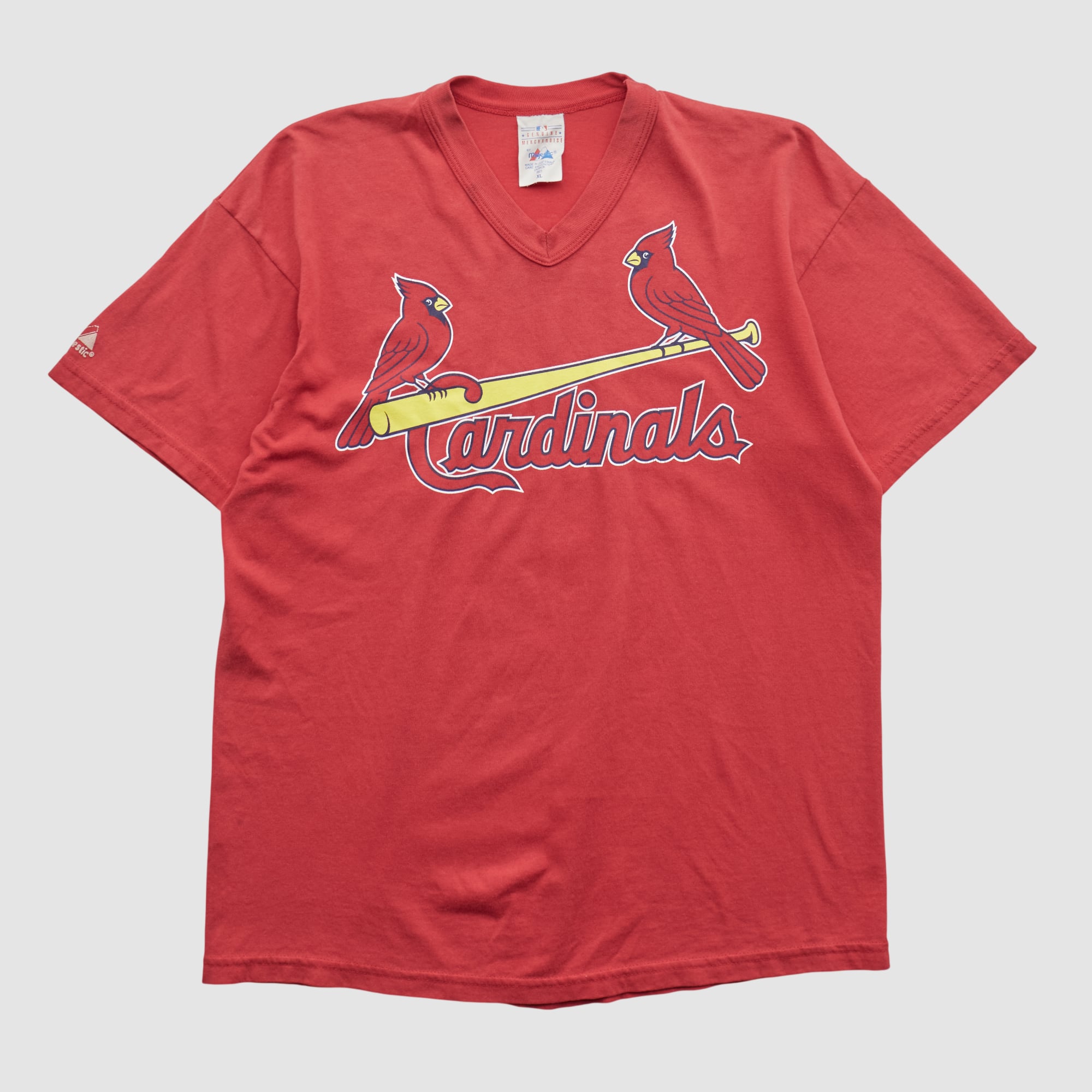 St. Louis Cardinals Majestic 2000s T-shirt - Red - S