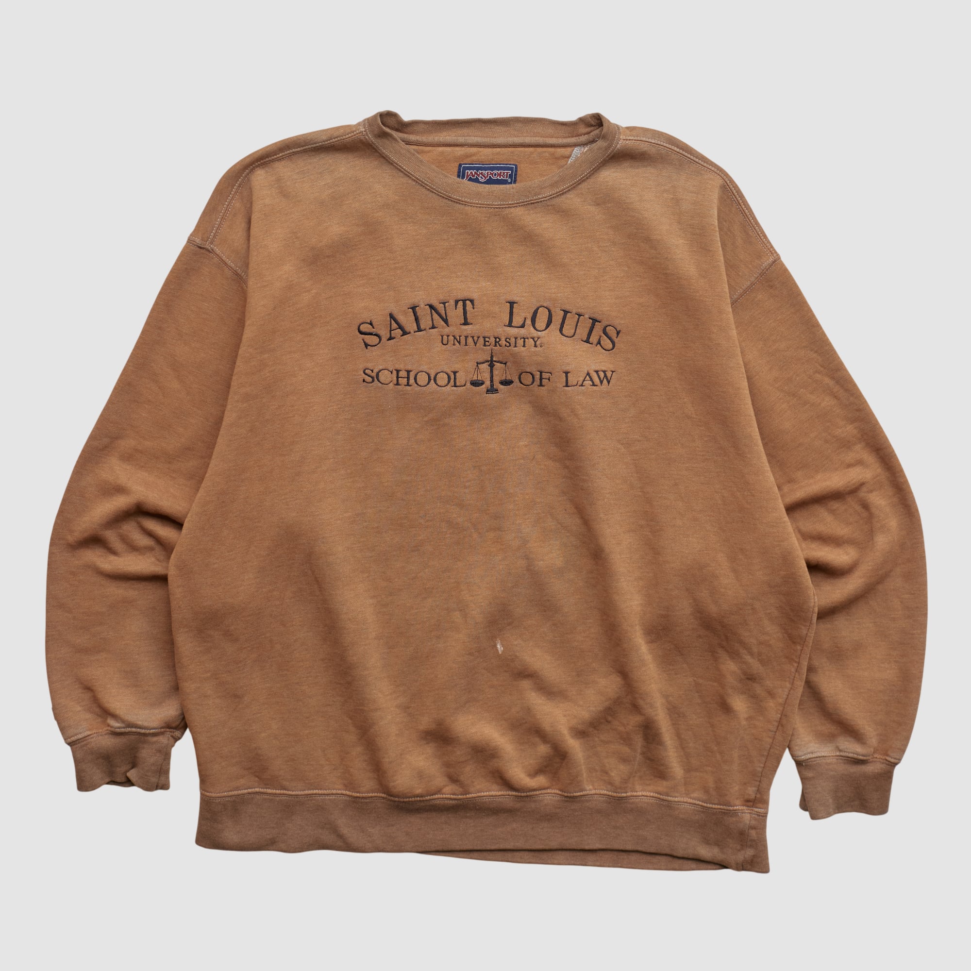 Saint Louis Billikens Jansport 2000s Pullover Sweatshirt - Clay - XL