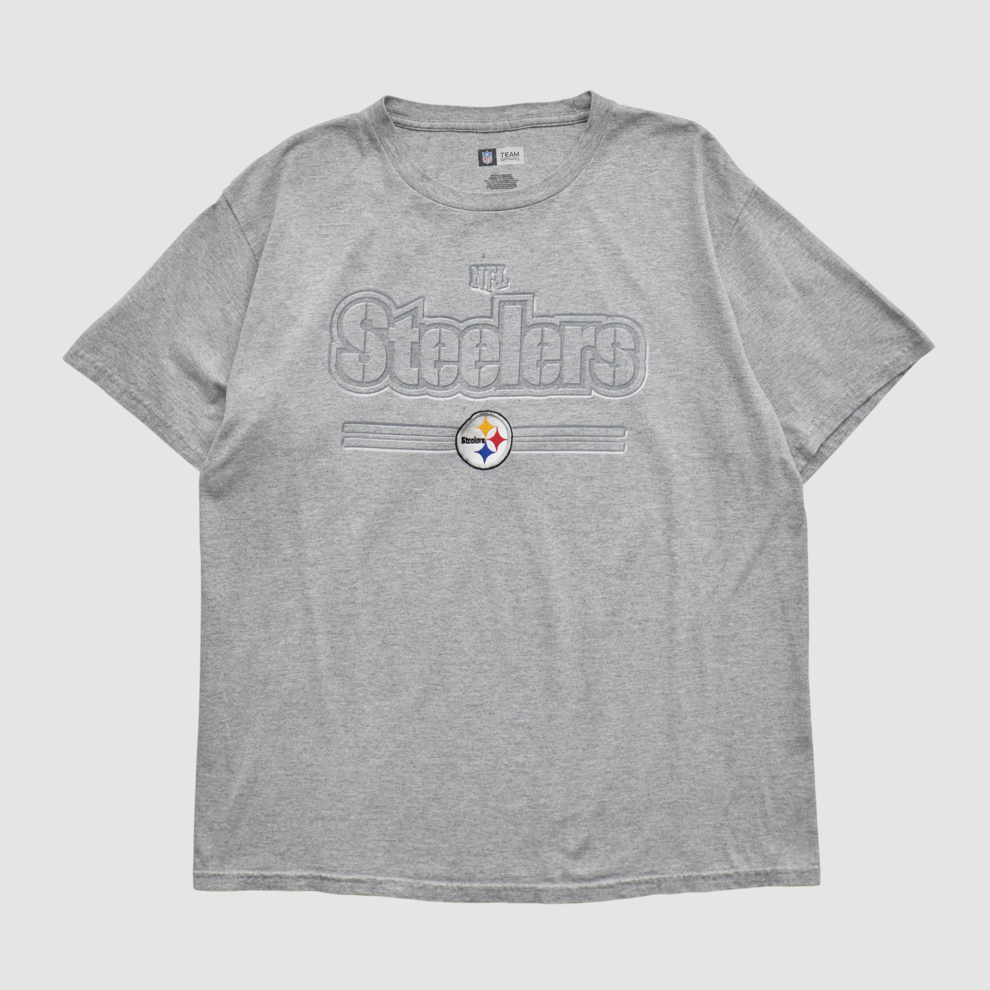 Pittsburgh Steelers NFL 2010s T-shirt - Heather Gray - M