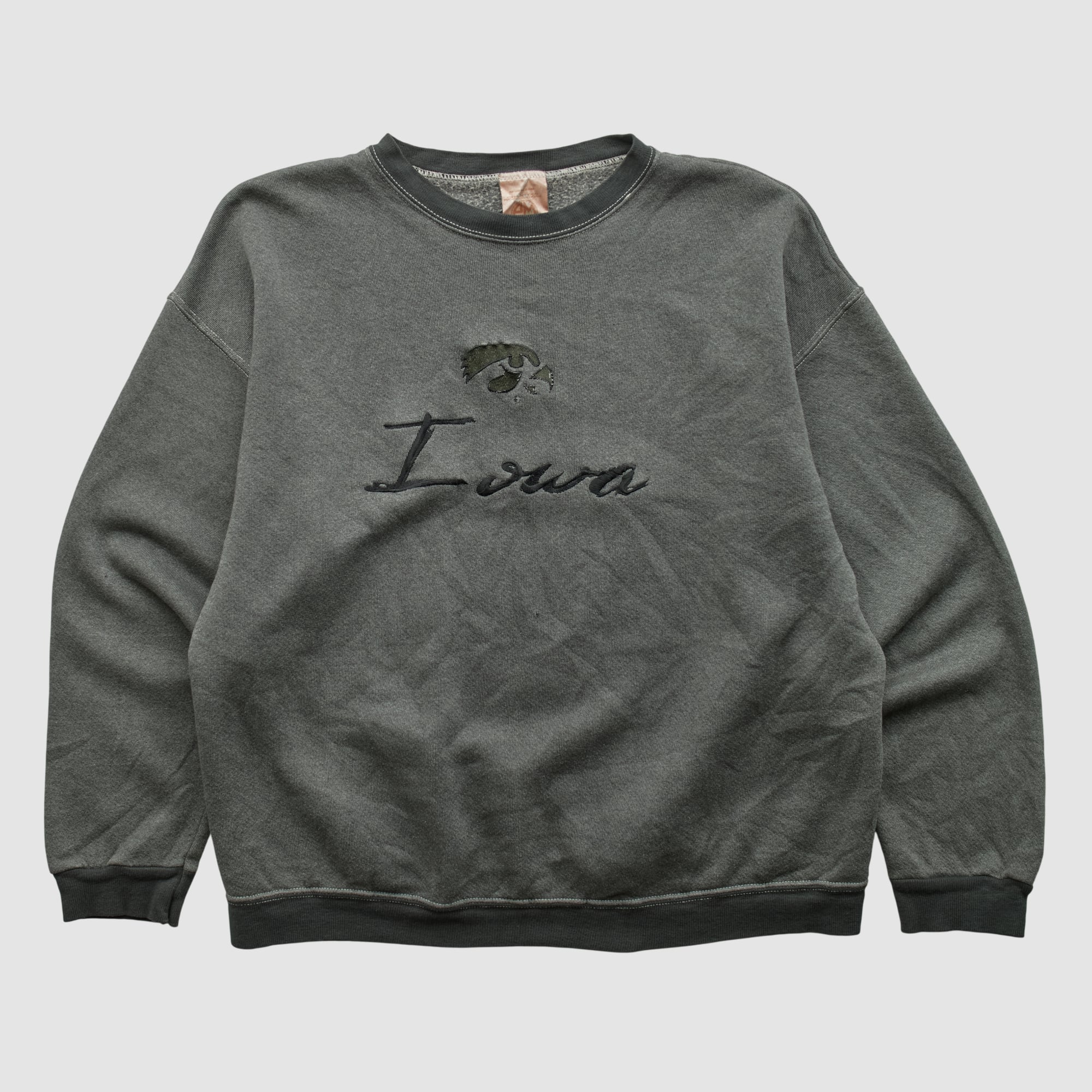 Iowa Hawkeyes PM Sports 90s Pullover Sweatshirt - Charcoal - S