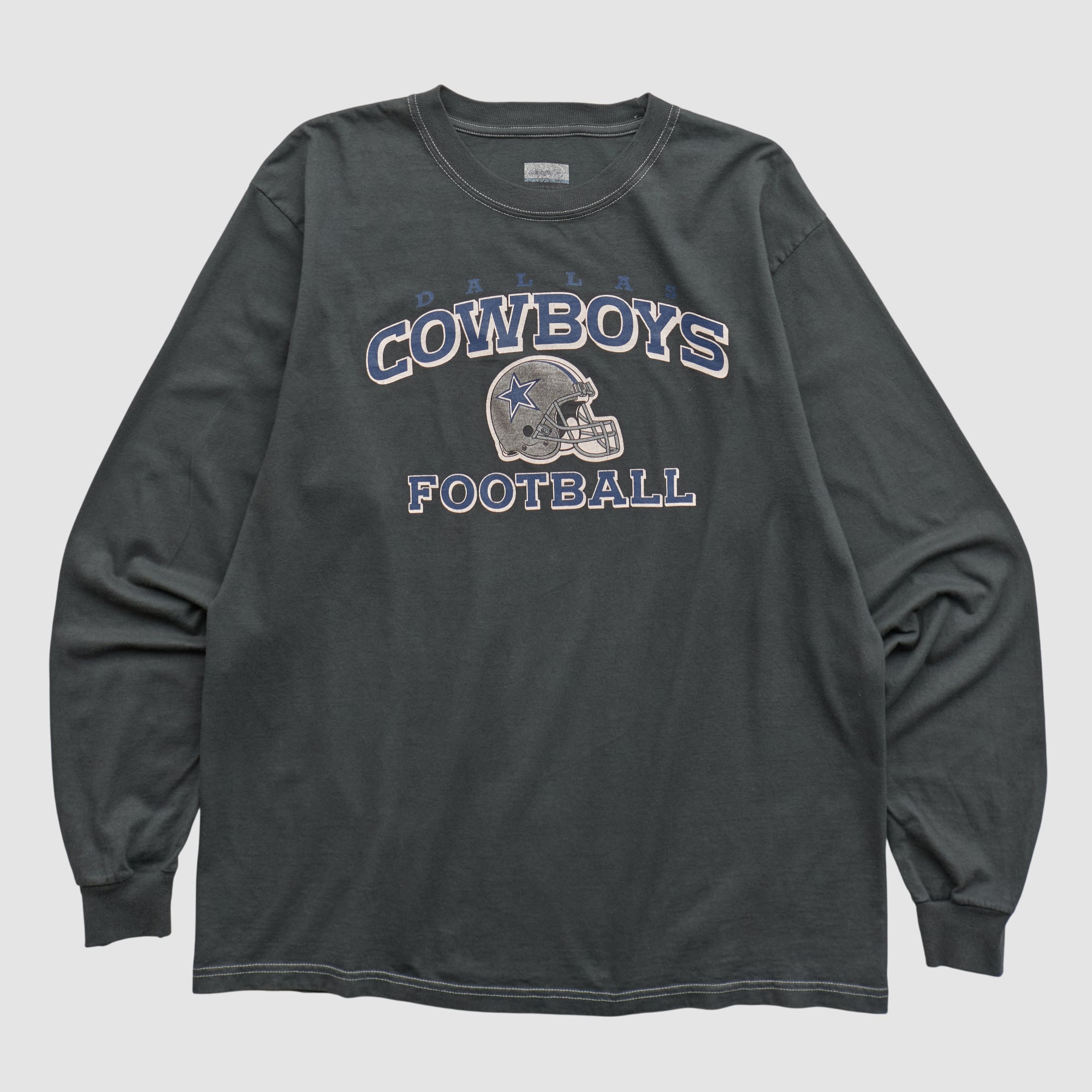 Dallas Cowboys Reebok 2000s Long Sleeve T-shirt - Black - M