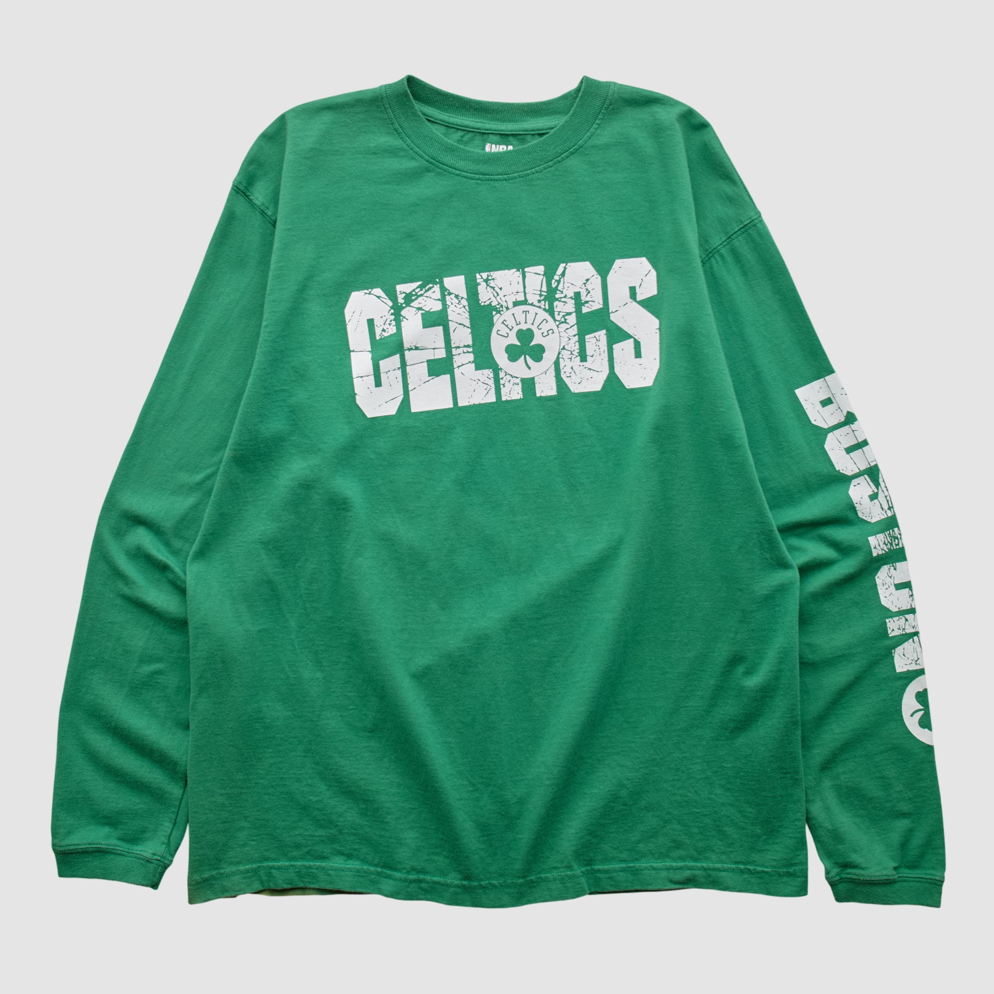 Boston Celtics NBA 2010s Long Sleeve T-shirt - Green - M