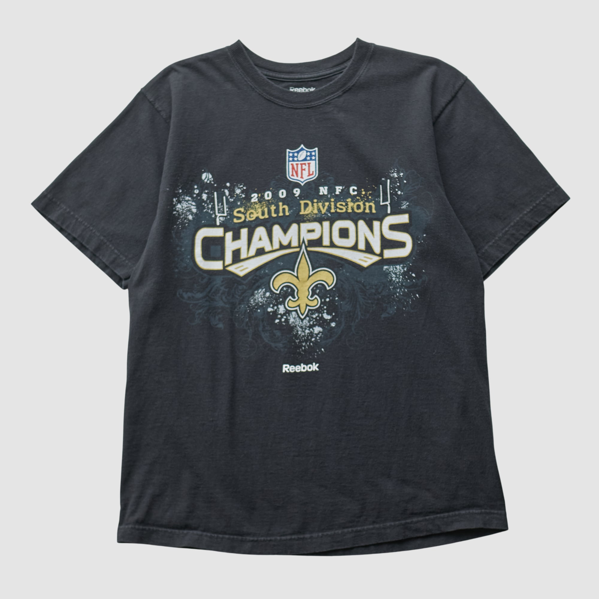 New Orleans Saints Reebok 2009 T-shirt - Black - S