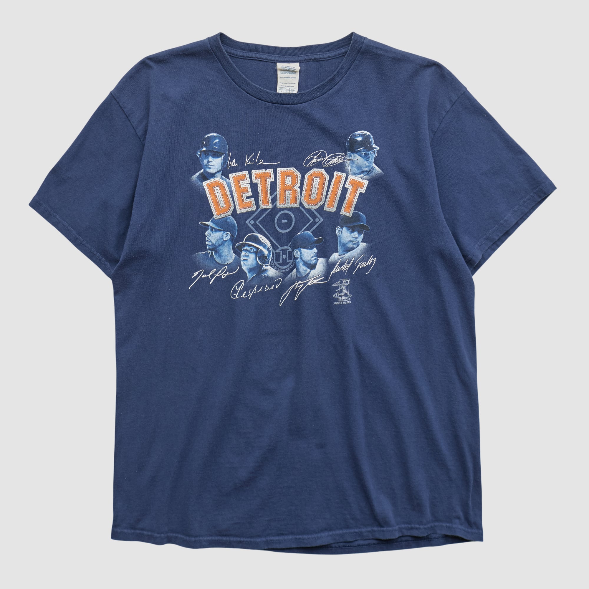 Detroit Tigers Delta 2000s T-shirt - Navy - S