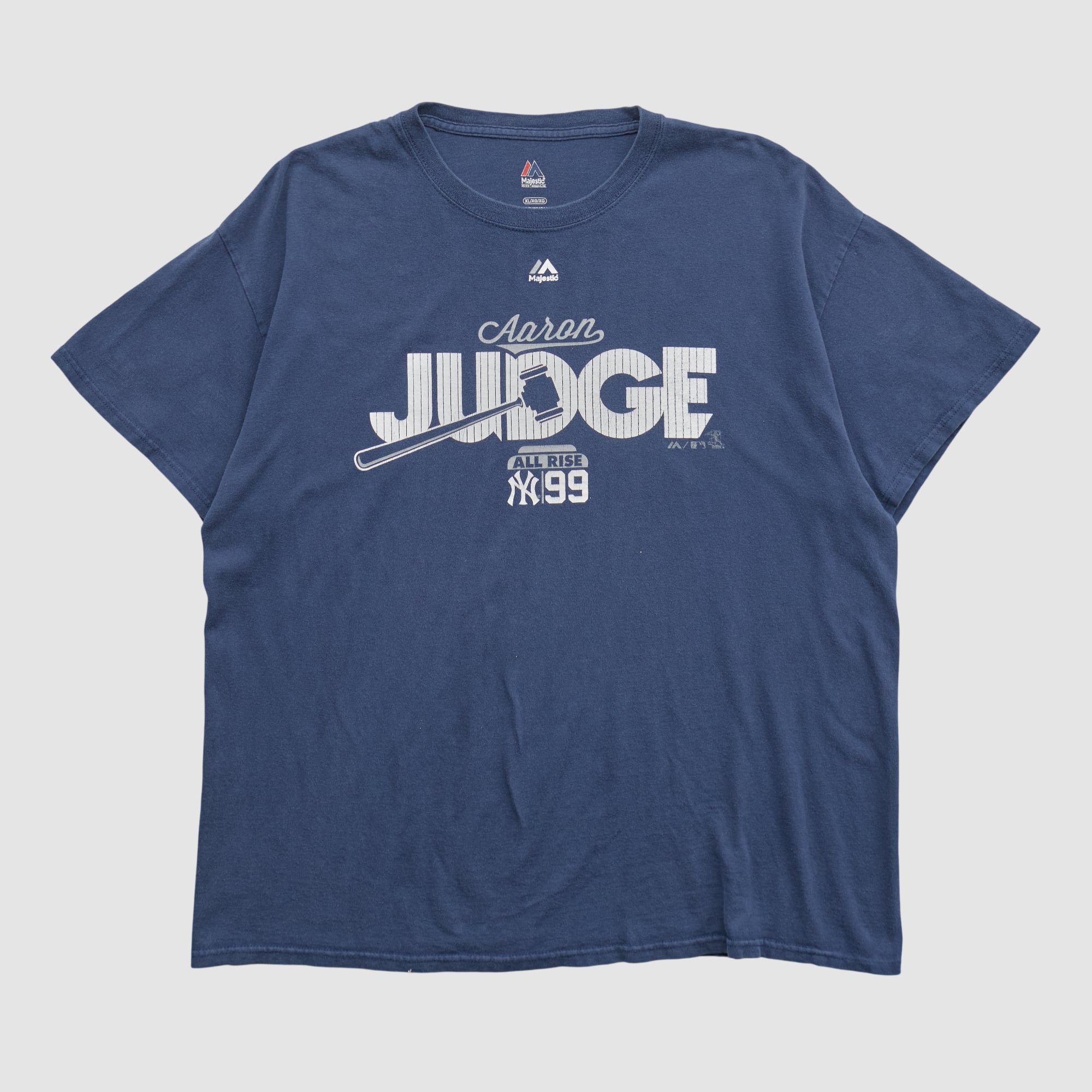 Aaron Judge Majestic 2010s T-shirt - Navy - L