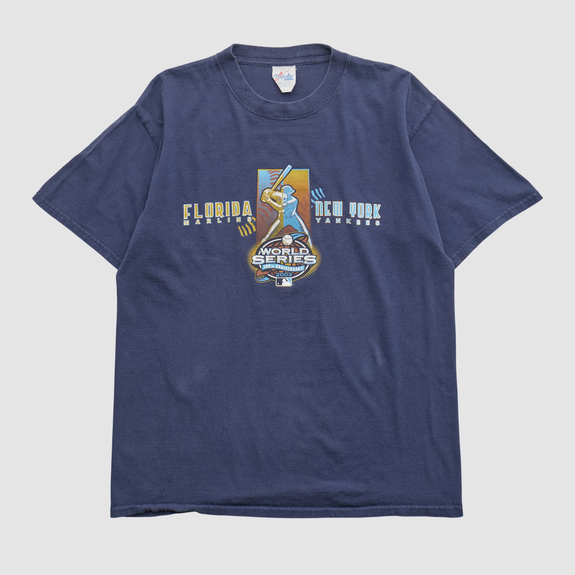 World Series Majestic 2003 T-shirt - Navy - M