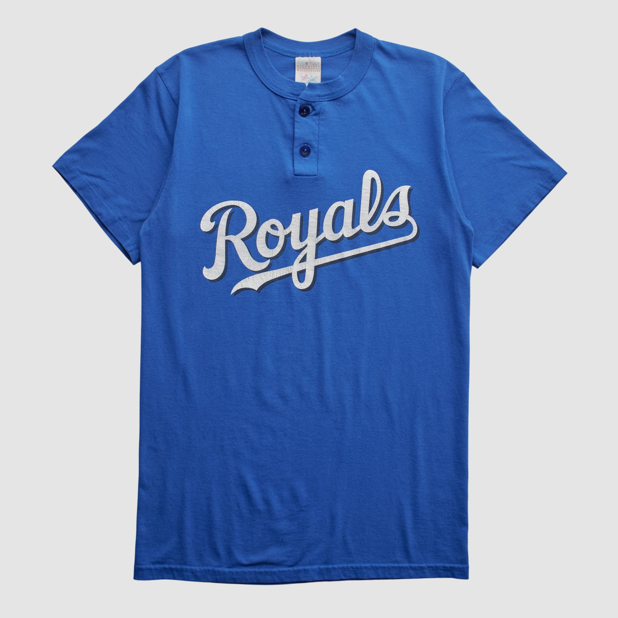 Kansas City Royals Majestic 2000s T-shirt - Blue - S