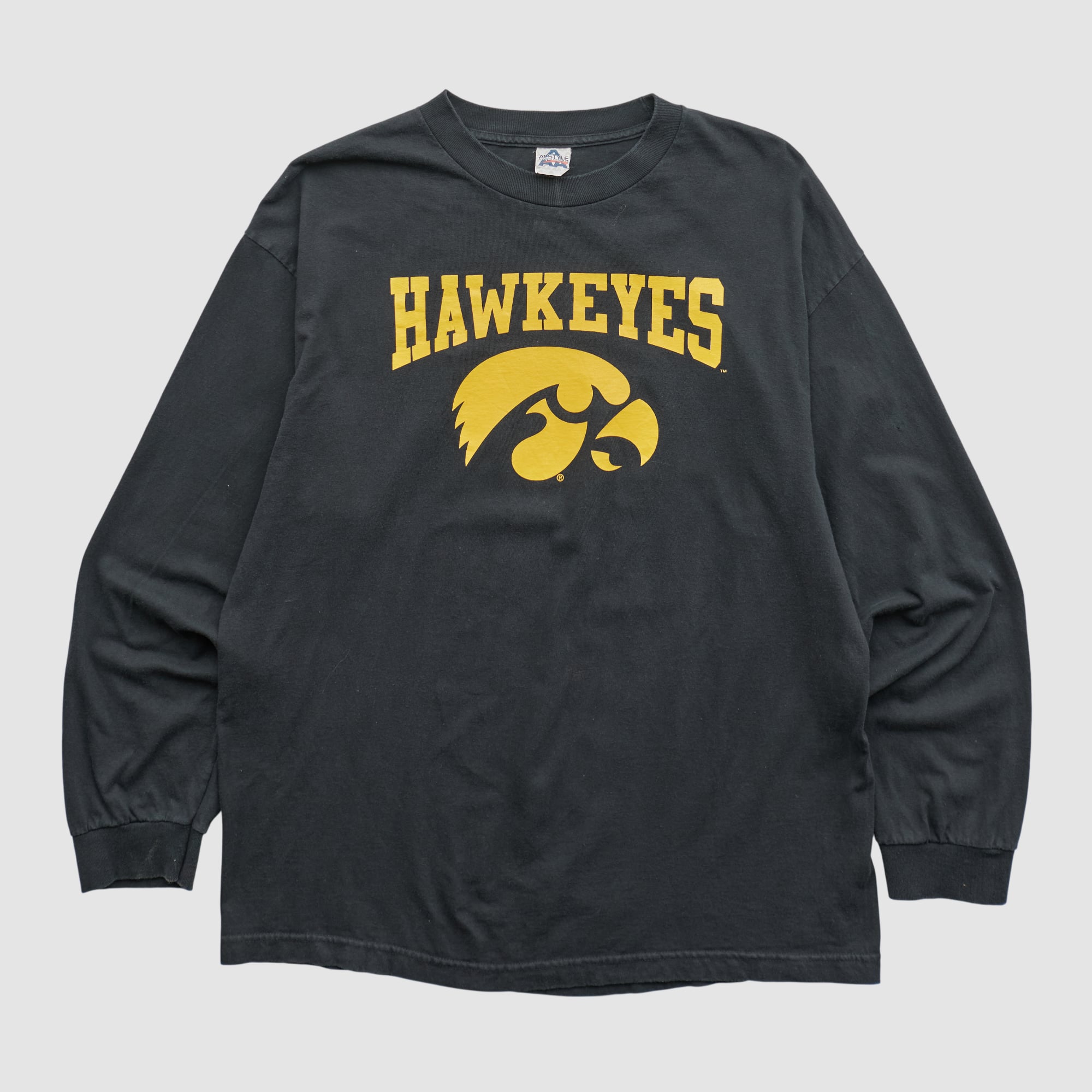 Iowa Hawkeyes Alstyle 2000s Long Sleeve T-shirt - Black - L