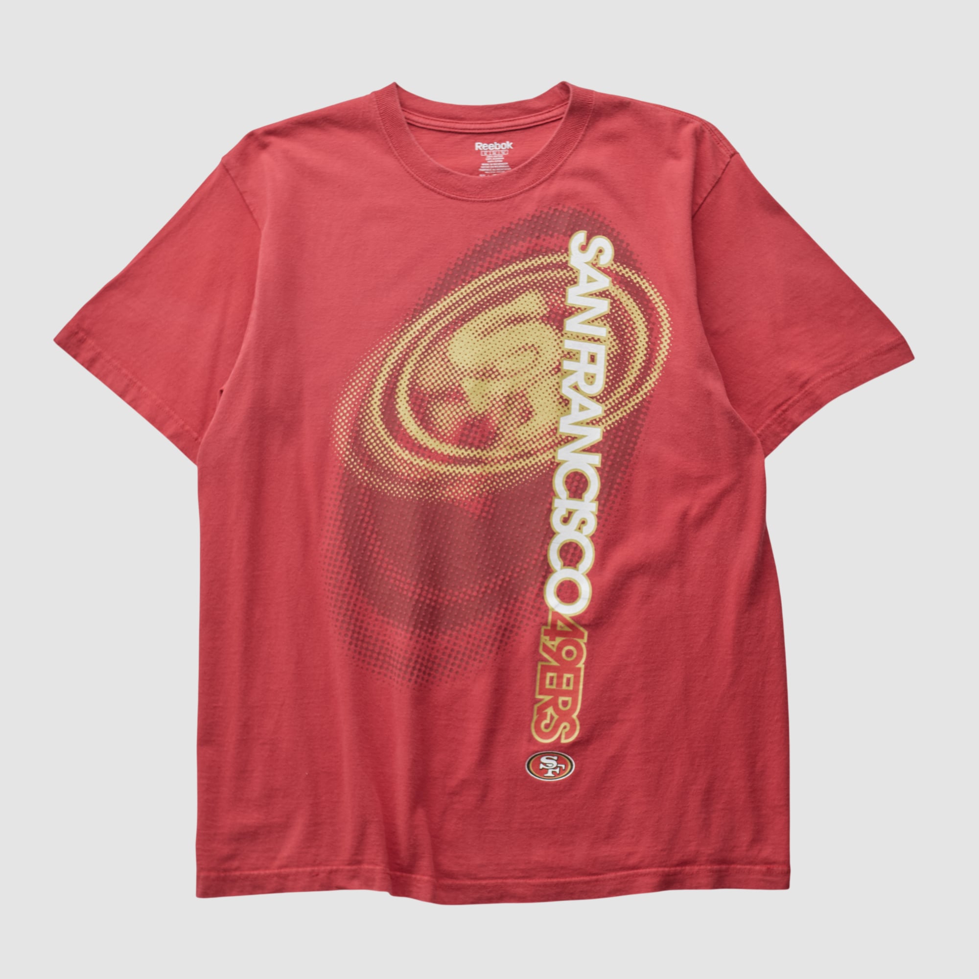 San Francisco 49ers Reebok 2010s T-shirt - Red - L
