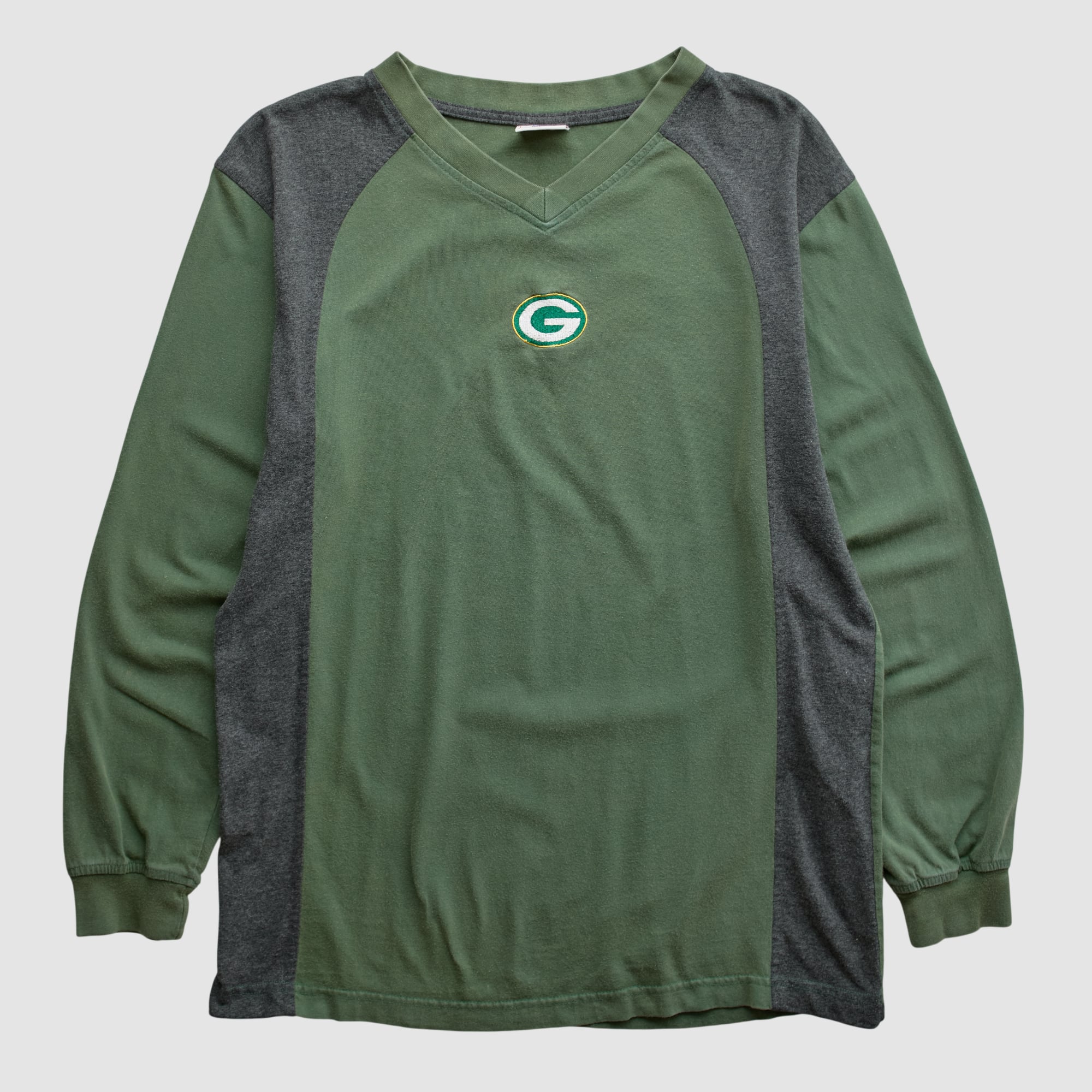 Green Bay Packers NFL 2000s Long Sleeve T-shirt - Green - M