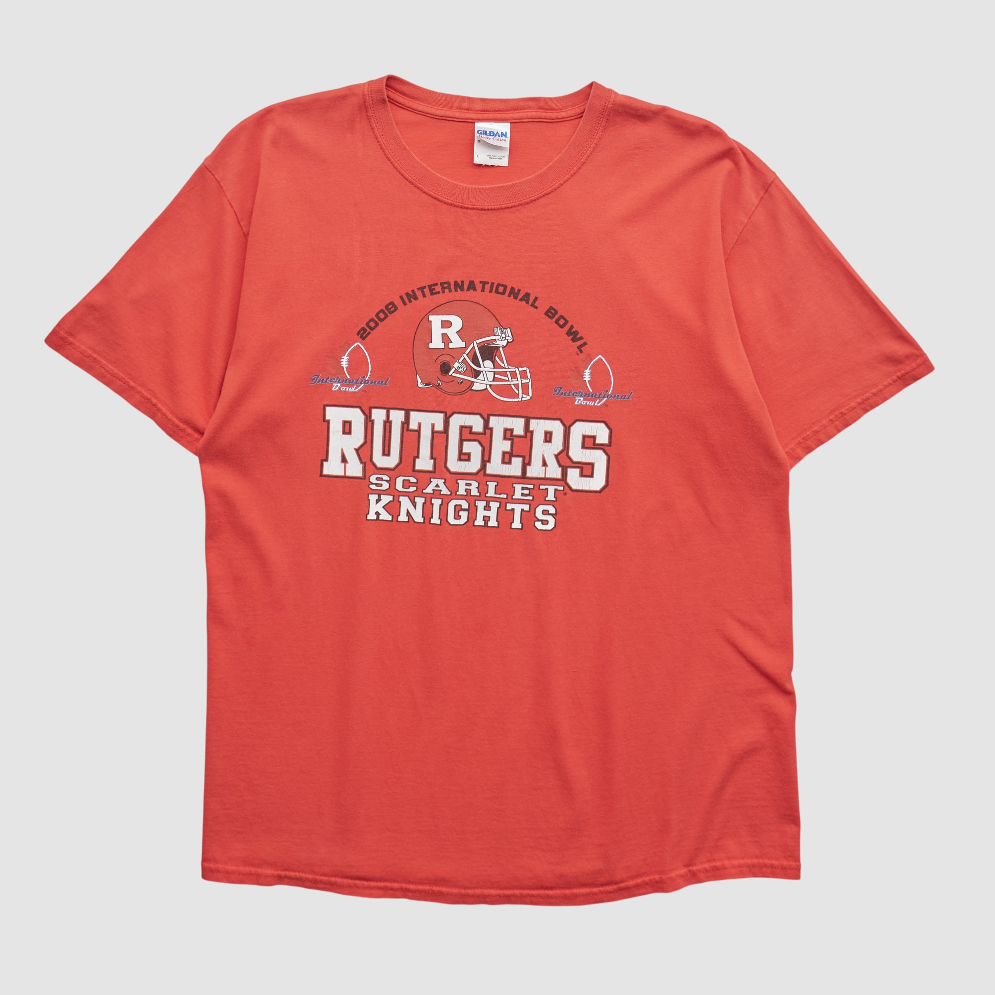 Rutgers Scarlet Knights Gildan 2008 T-shirt - Red - M