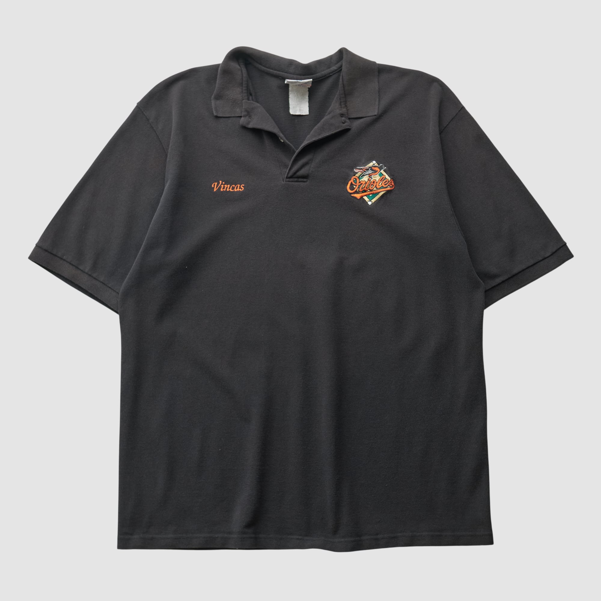 Baltimore Orioles Genuine Merchandise 2000s Polo - Black - L