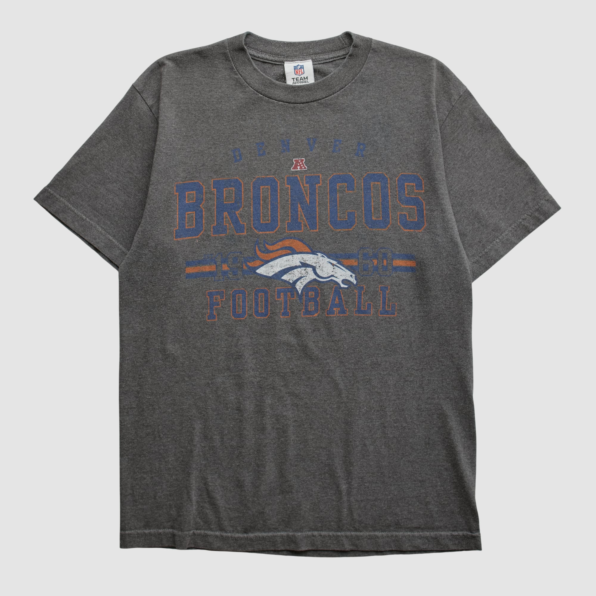 Denver Broncos NFL 2010s T-shirt - Dark Heather Gray - S