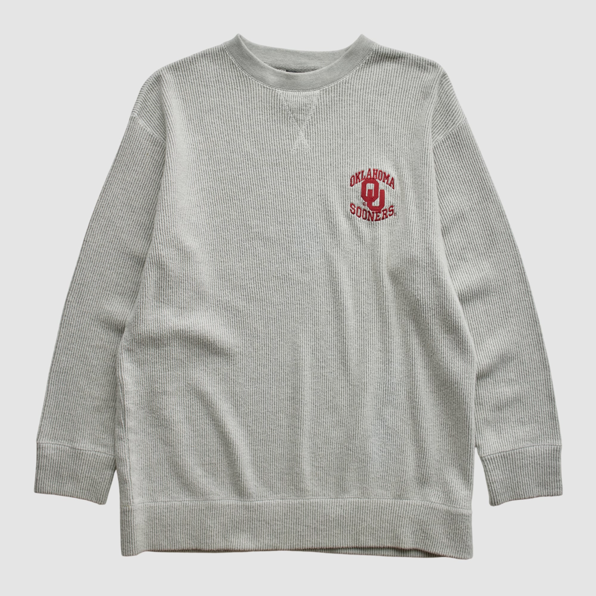 Oklahoma Sooners Pro Edge 2010s Pullover Sweatshirt - Heather Gray - S