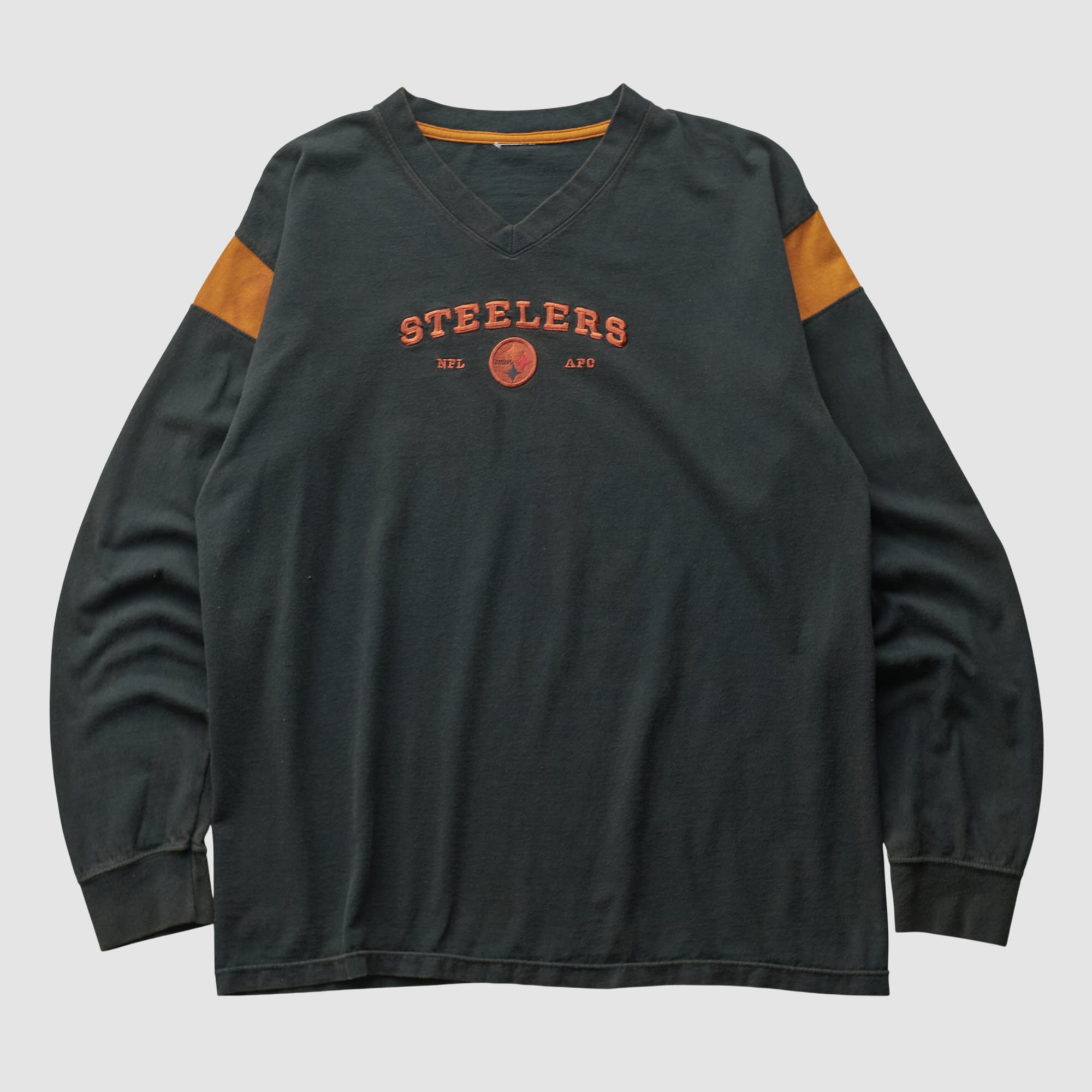 Pittsburgh Steelers 2000s Long Sleeve T-shirt - Black - M
