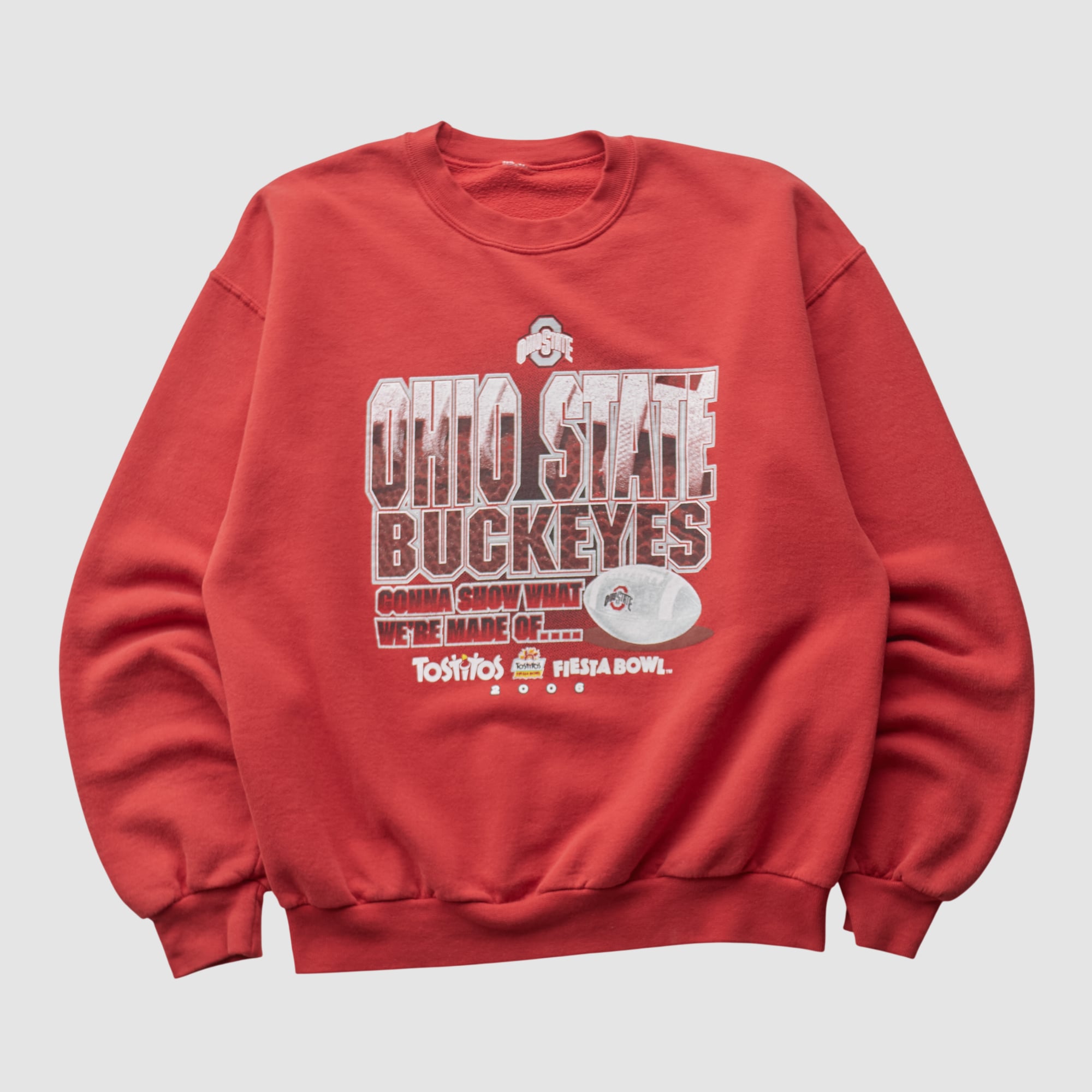 Ohio State Buckeyes 2006 Pullover Sweatshirt - Red - S