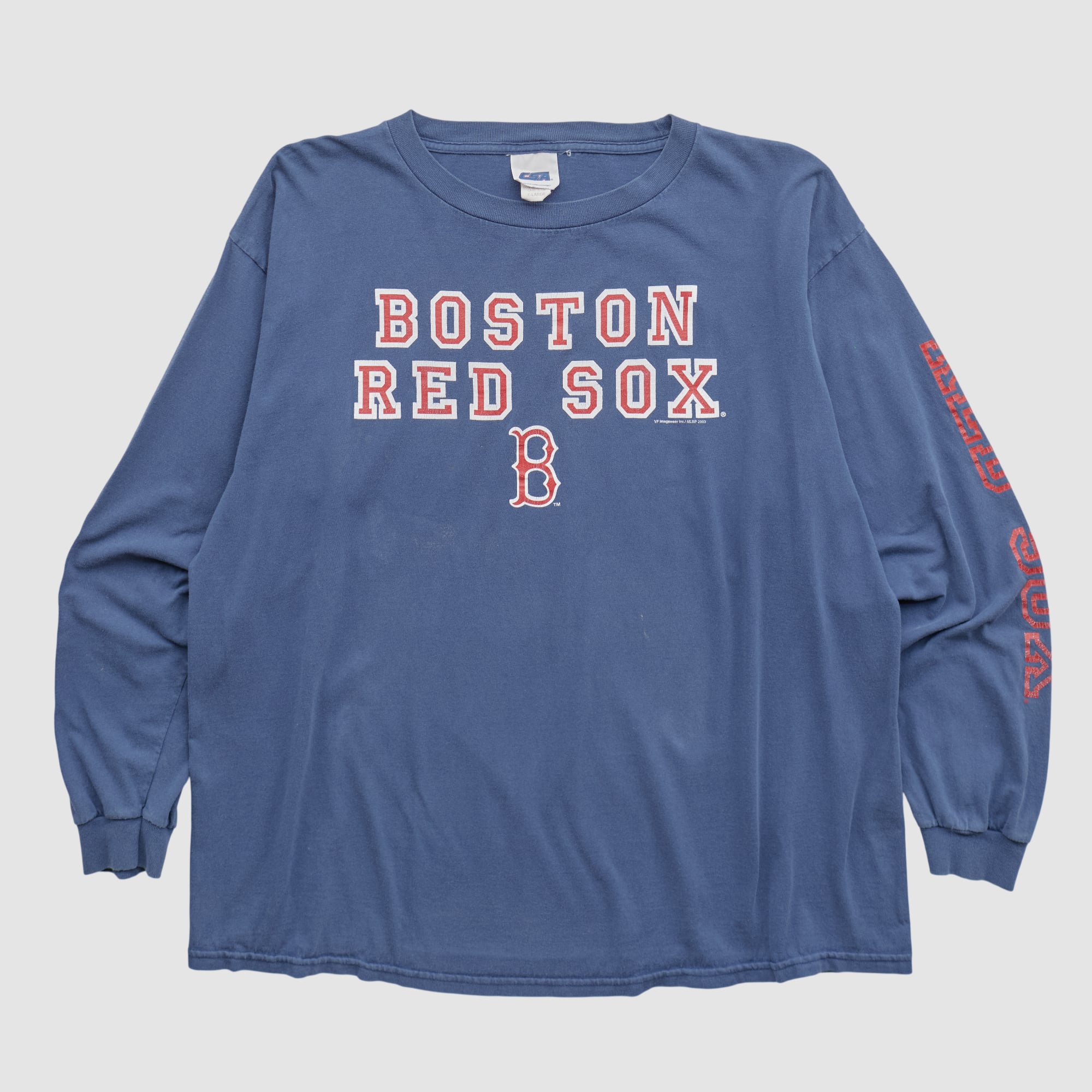 Boston Red Sox CSA 2000s Long Sleeve T-shirt - Navy - 2XL