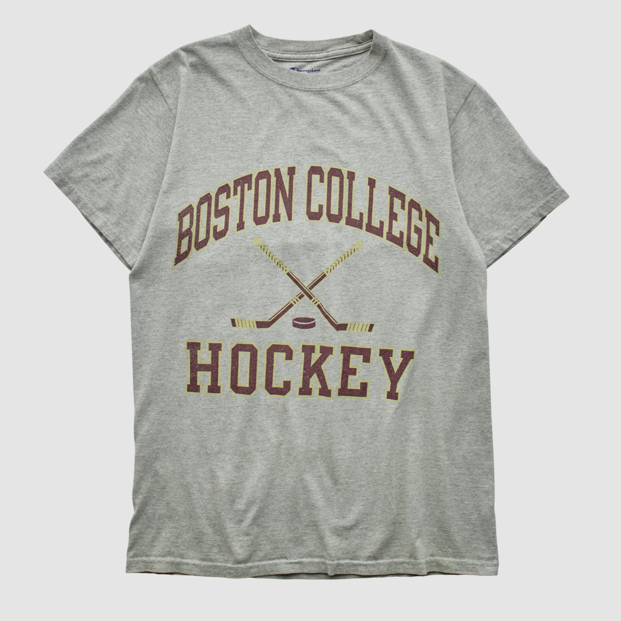 Boston College Eagles Champion 2010s T-shirt - Heather Gray - S