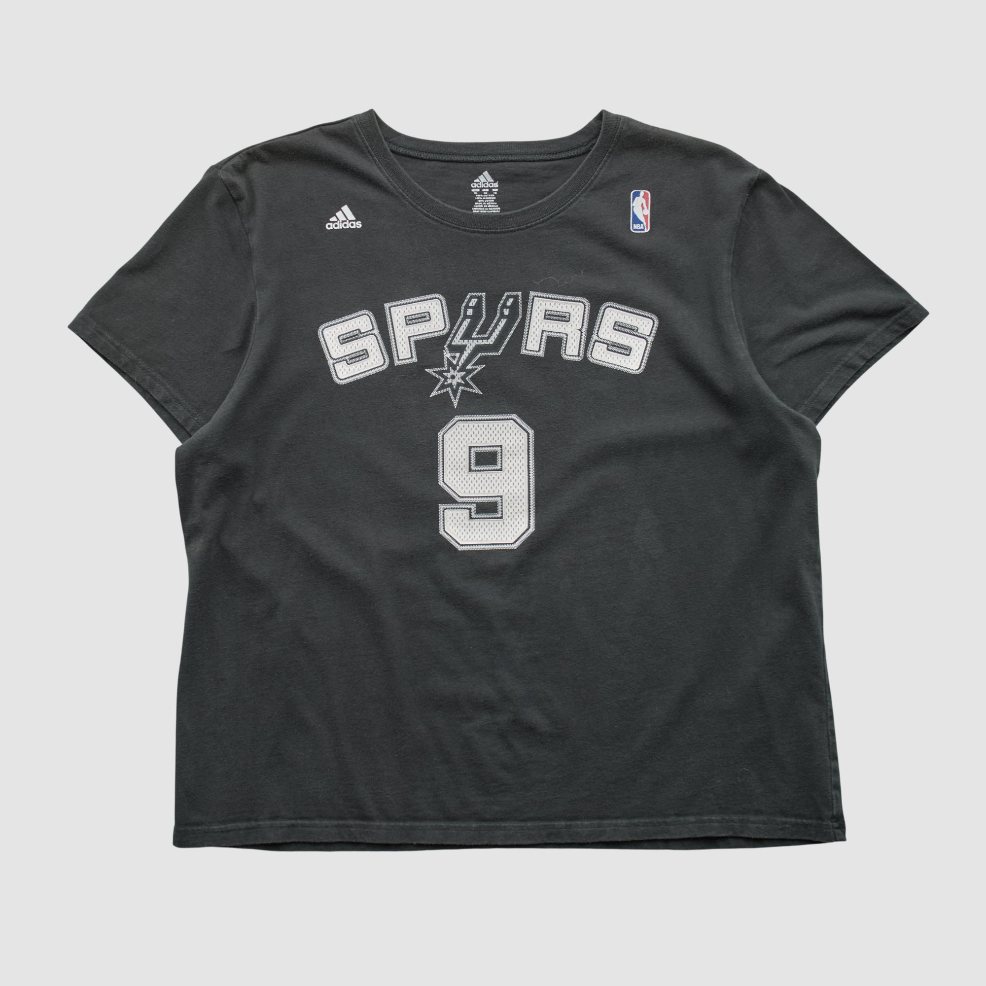 San Antonio Spurs Adidas 2010s T-shirt - Black - M