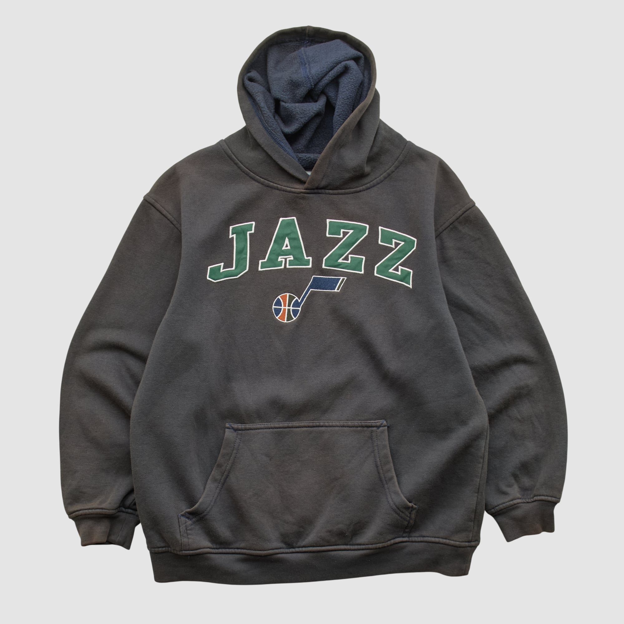 Utah Jazz NBA 2010s Hooded Pullover Sweatshirt - Black - XXS