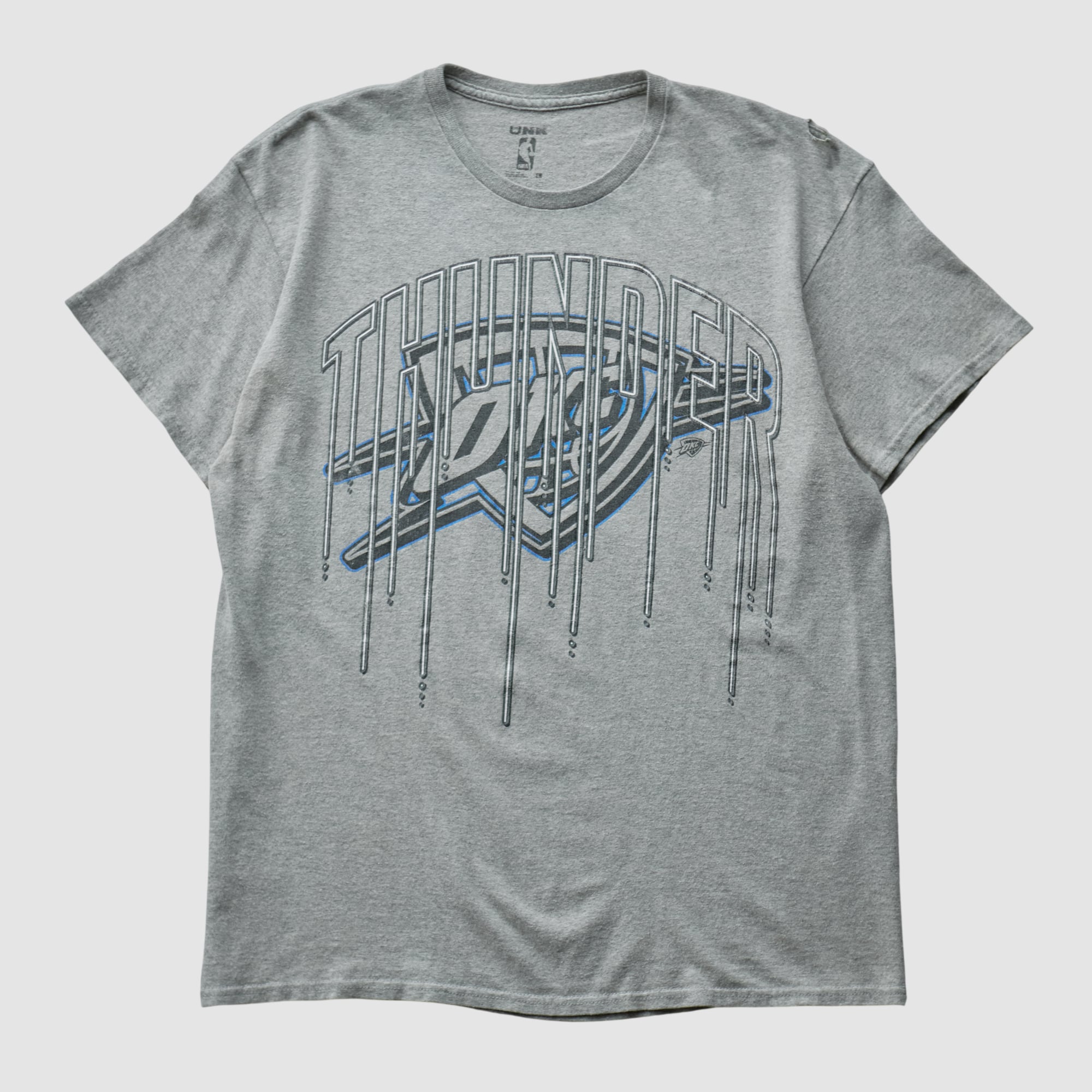 Oklahoma City Thunder UNK 2010s T-shirt - Heather Gray - S