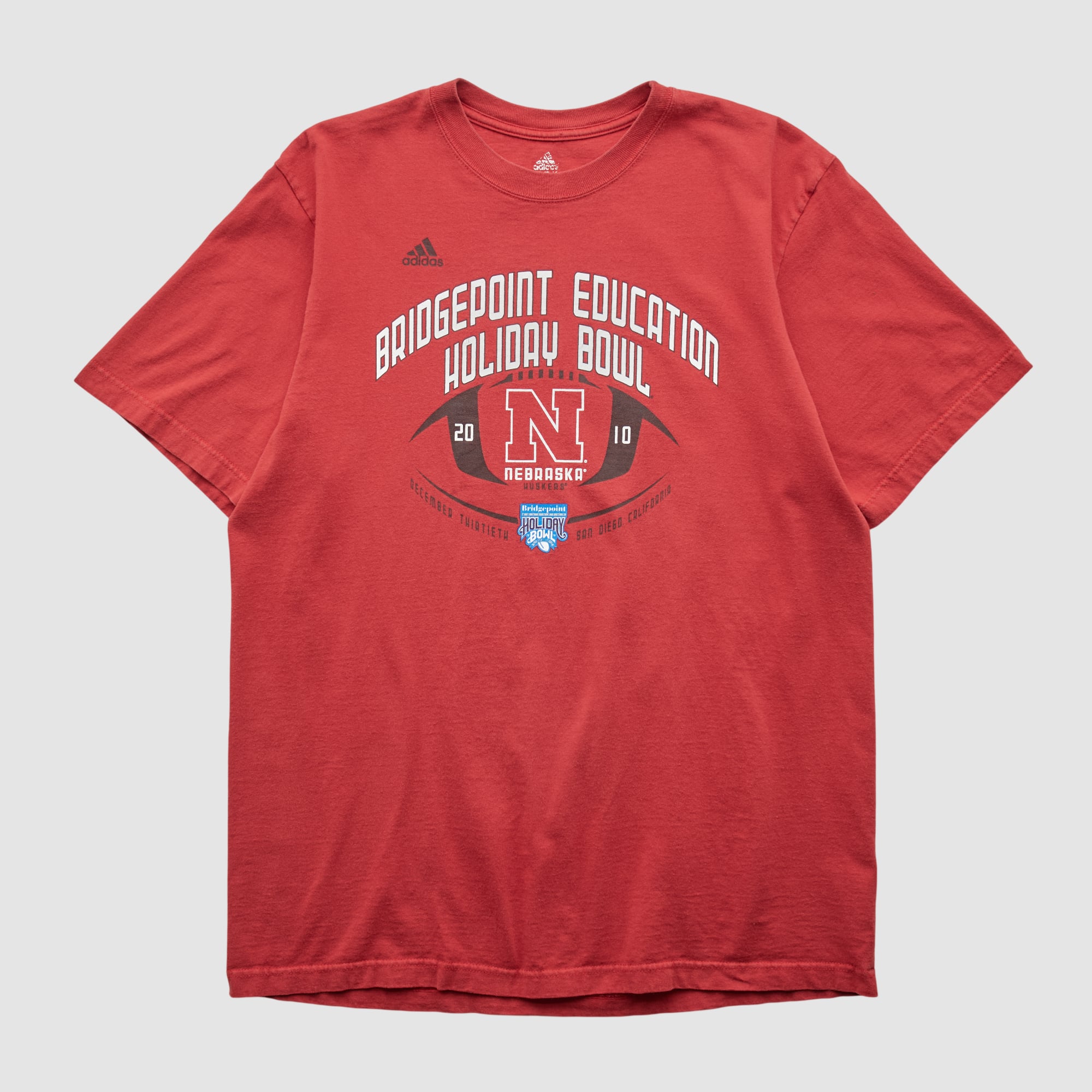 Nebraska Huskers Adidas 2010 T-shirt - Red - L