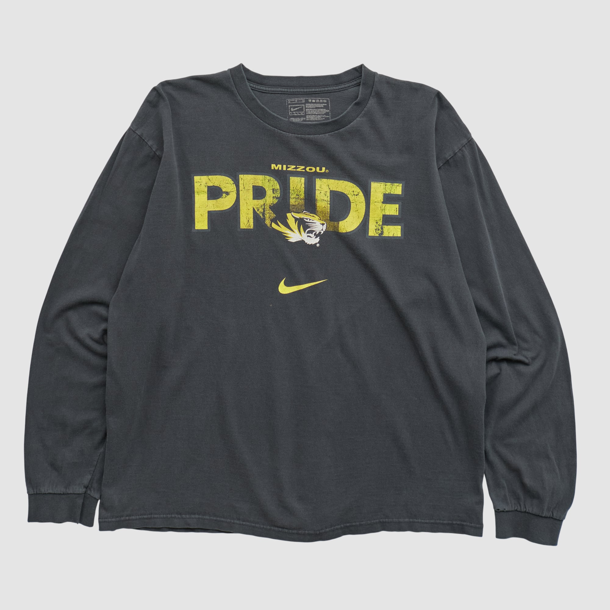 Missouri Tigers Nike 2010s Long Sleeve T-shirt - Black - L