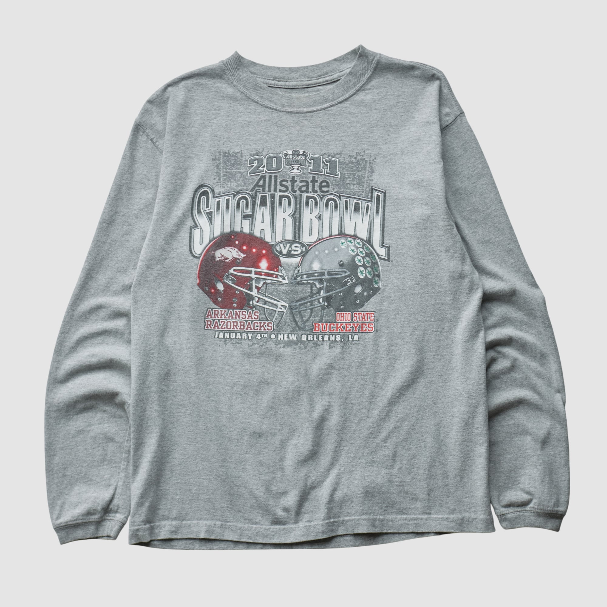 Sugar Bowl Pro Edge 2011 Long Sleeve T-shirt - Heather Gray - S